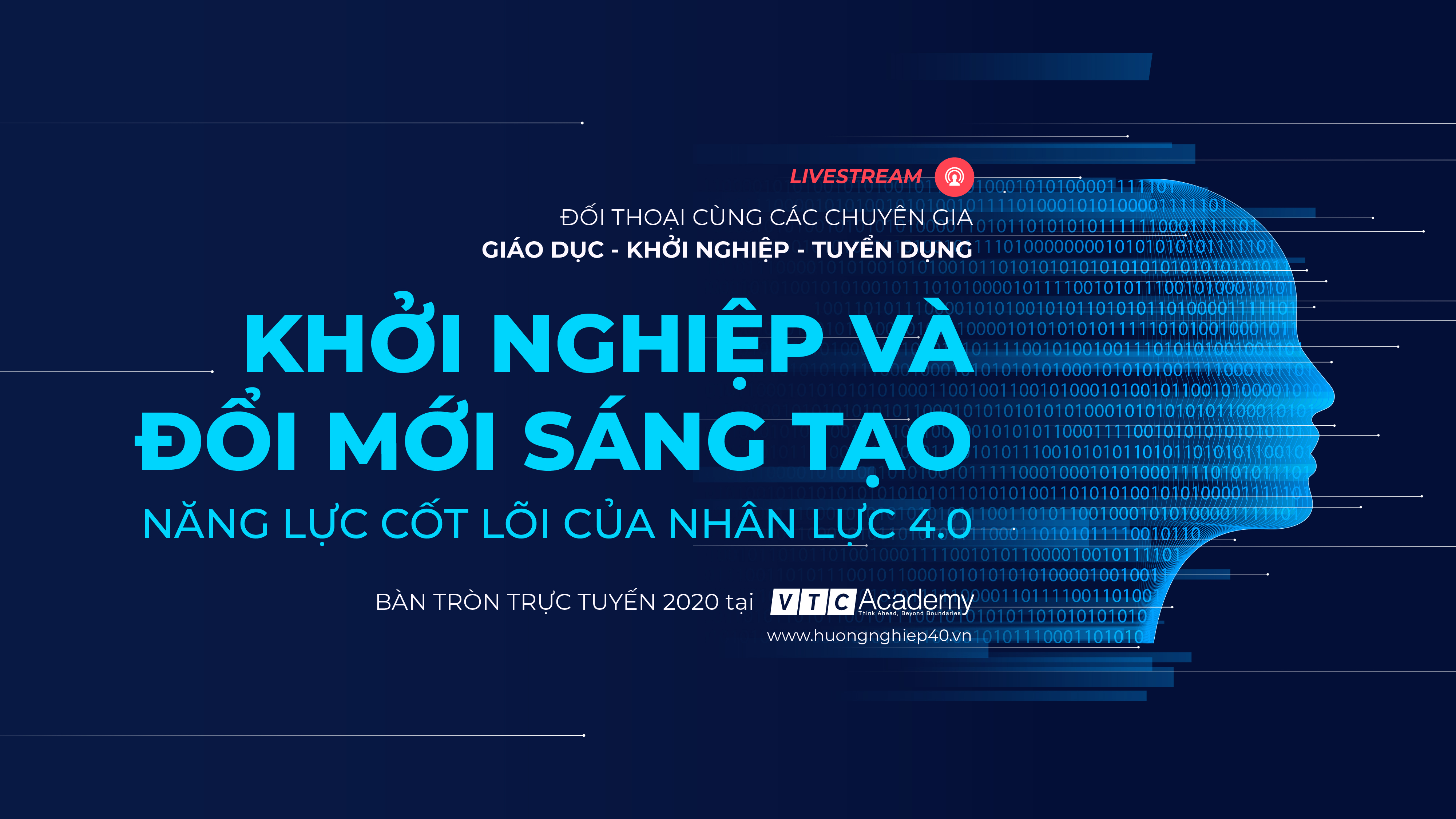Tọa đàm trực tuyến “Khởi nghiệp & đổi mới sáng tạo – Năng lực cốt lõi của nhân lực 4.0” Tọa đàm trực tuyến “Khởi nghiệp & đổi mới sáng tạo – Năng lực cốt lõi của nhân lực 4.0”