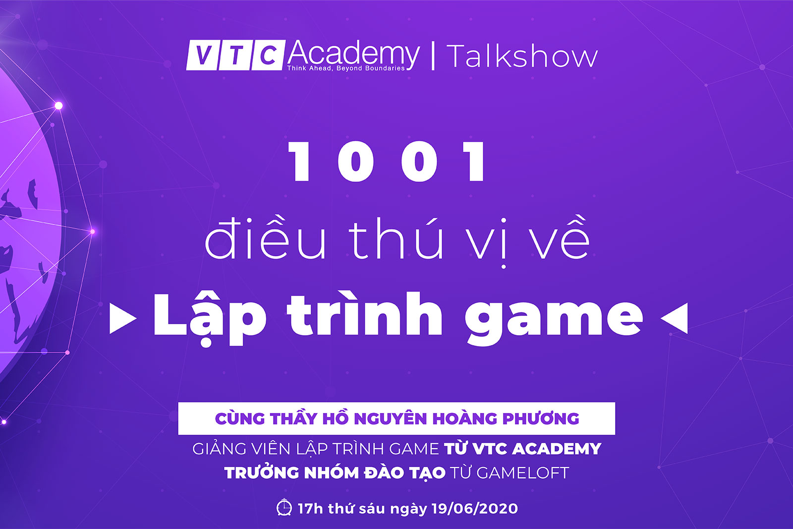 Talkshow “1001 điều thú vị về lập trình game”