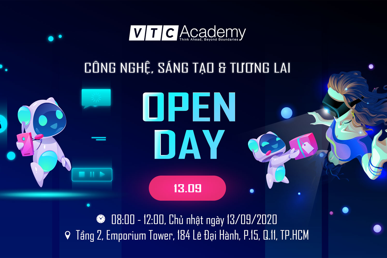 Sự kiện “Open Day: Công nghệ, Sáng tạo & Tương lai” tại TP.HCM