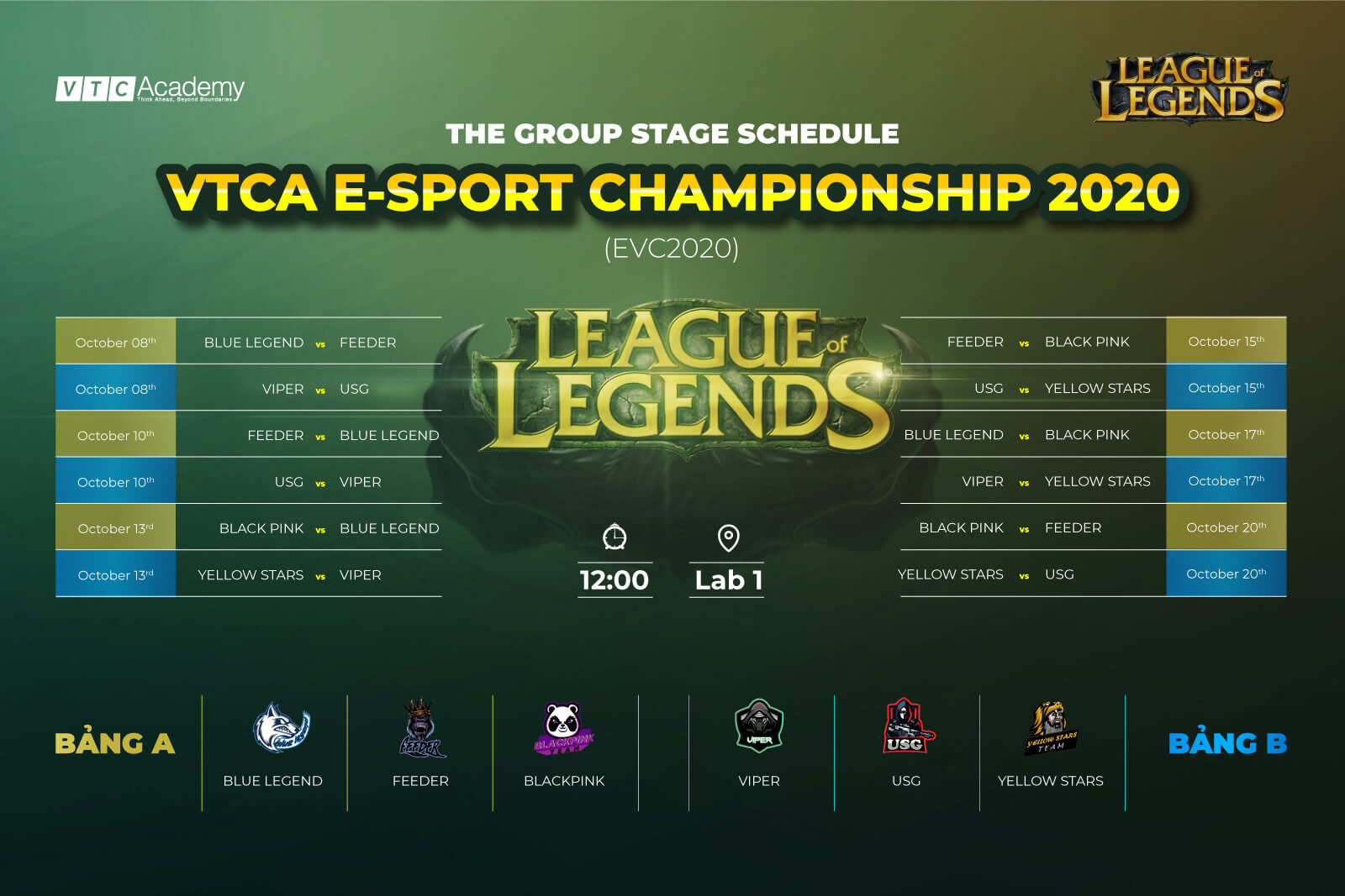 VTCA E-Sport Championship 2020 officially started