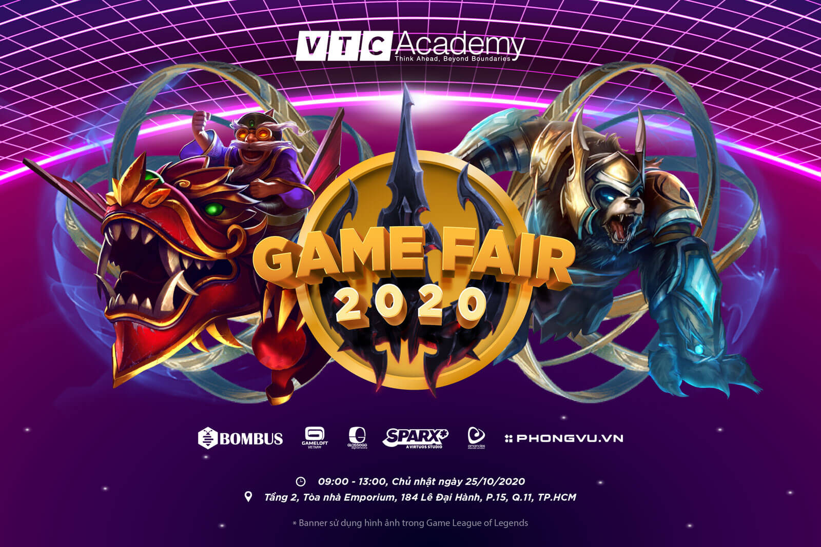 Sự kiện “Game Fair 2020” tại TP.HCM