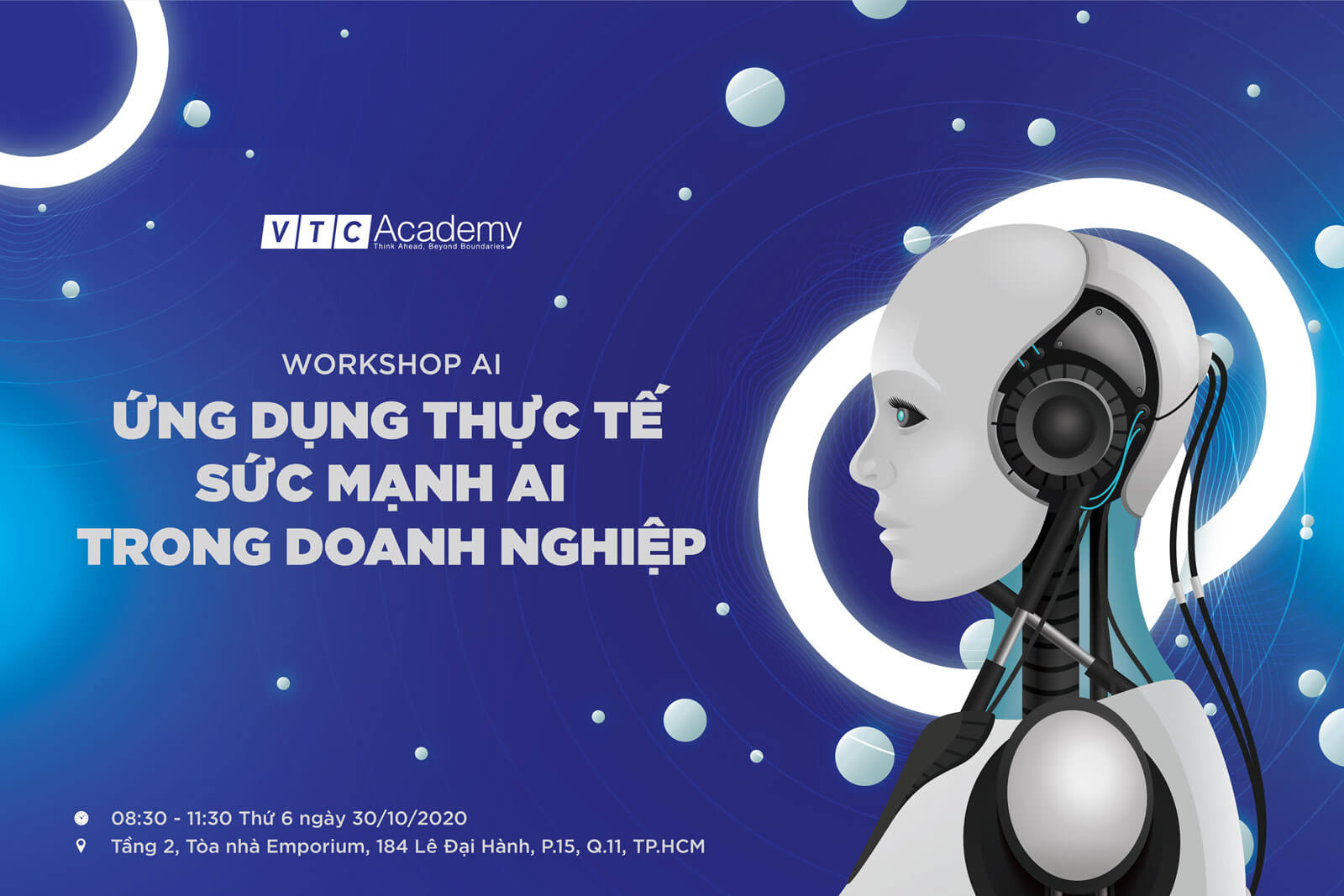 Workshop AI: “Ứng dụng thực tế sức mạnh AI trong doanh nghiệp”
