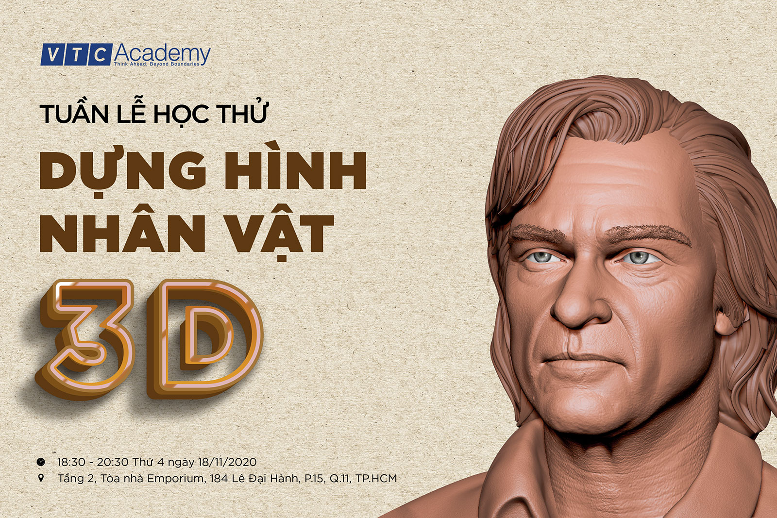 Tuần lễ Học thử Dựng hình Nhân vật 3D tại TP.HCM