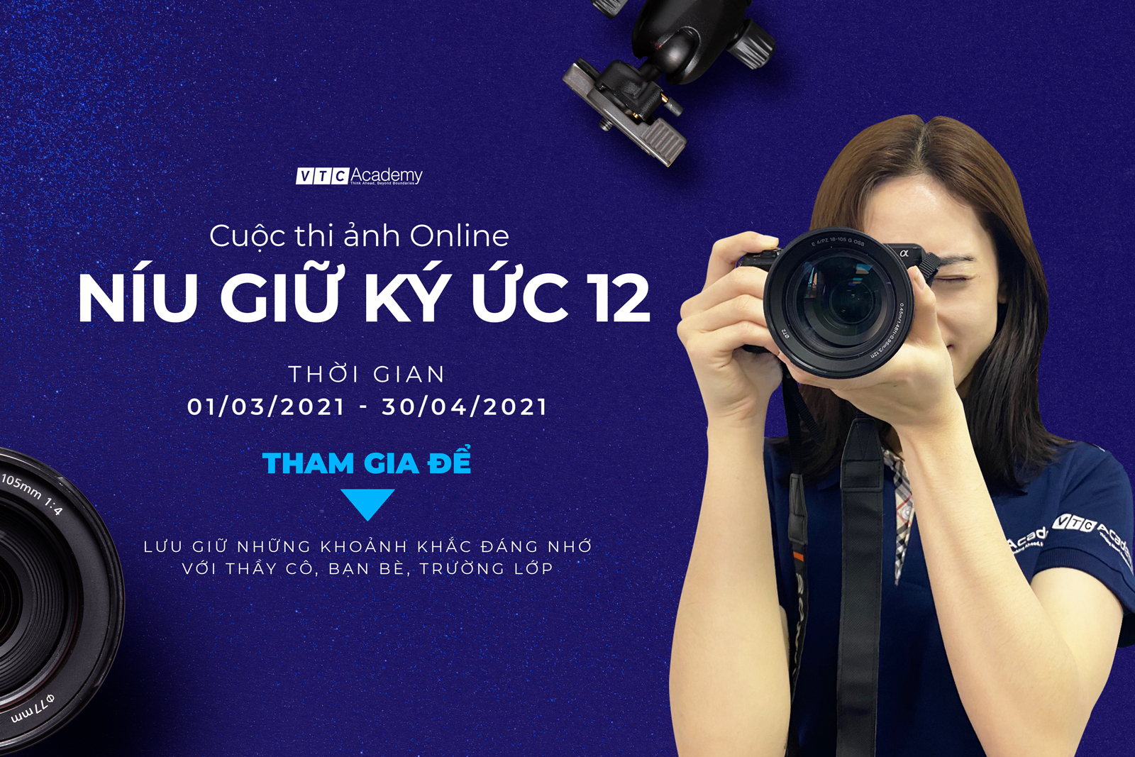 VTC Academy phát động cuộc thi ảnh online “Níu giữ ký ức 12”