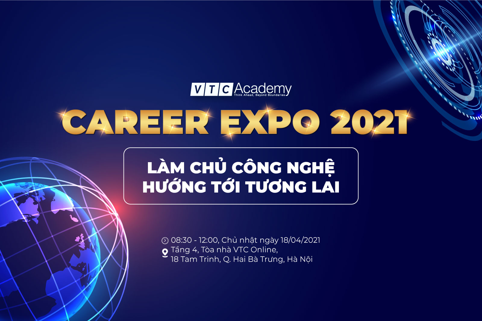 Ngày hội tuyển dụng “VTC Academy Career Expo 2021” tại Hà Nội