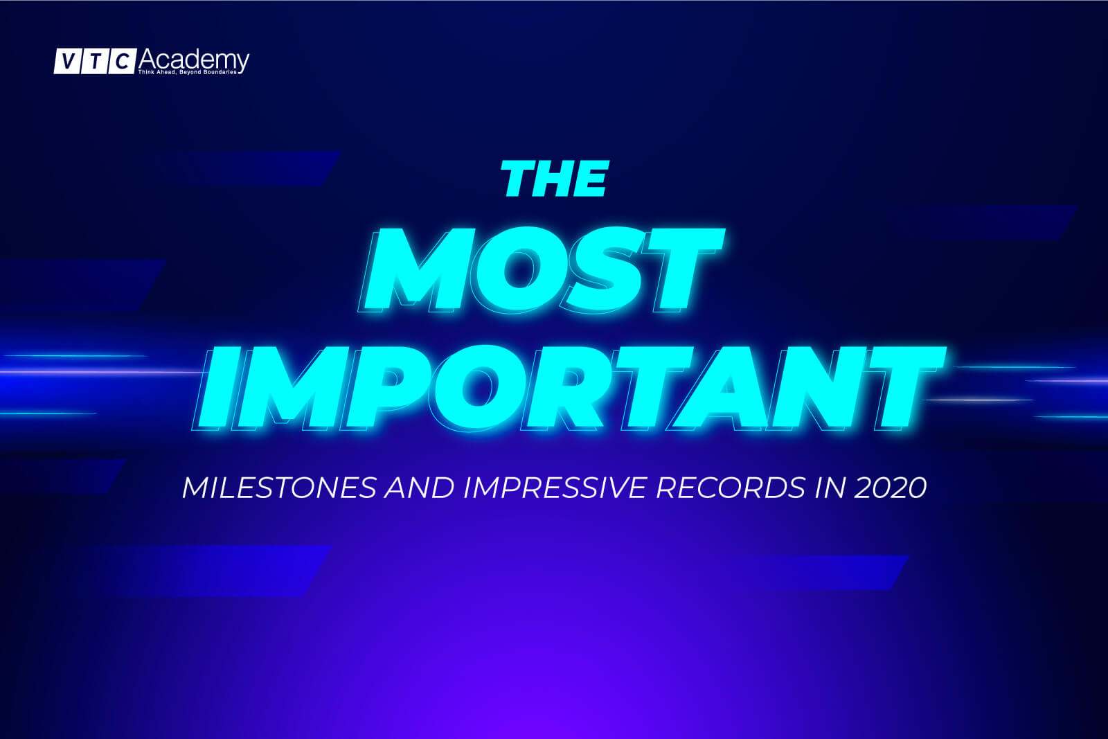 VTC Academy's the most important milestones and impressive records in 2020