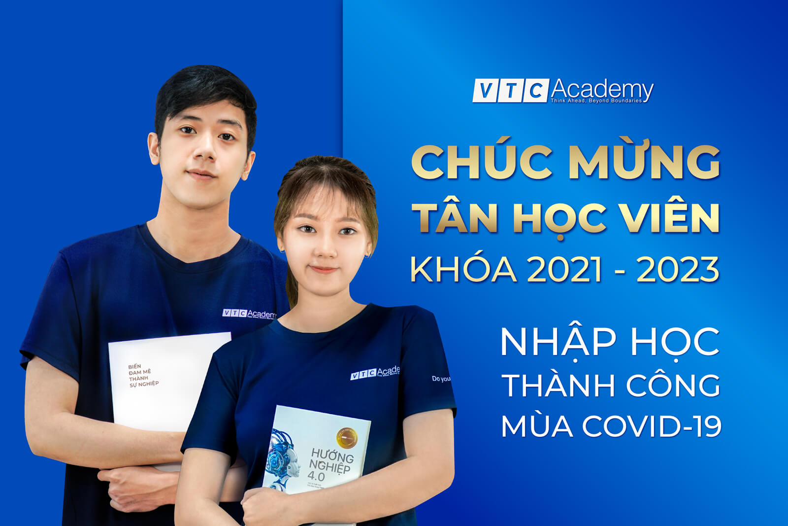 VTC Academy liên tục chào đón các bạn học viên trúng tuyển năm học mới 2021 - 2022