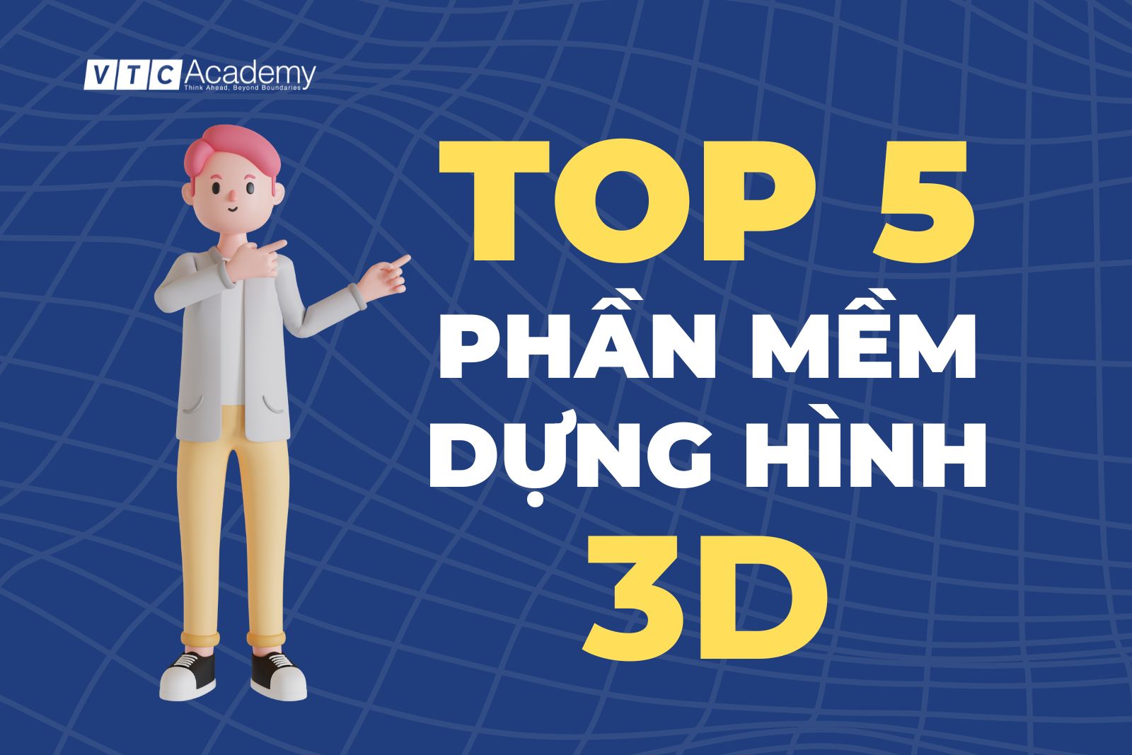 Top 5 phần mềm dựng hình 3D phổ biến