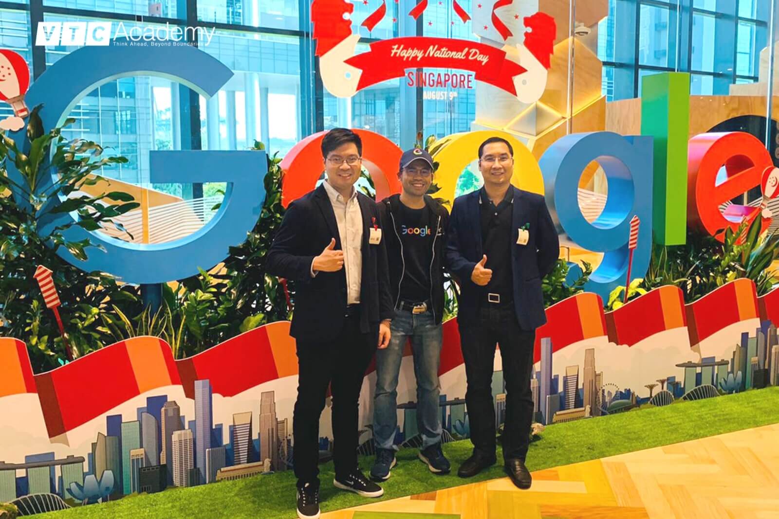 Chuyến ghé thăm đặc biệt của VTC Academy tại Google Singapore
