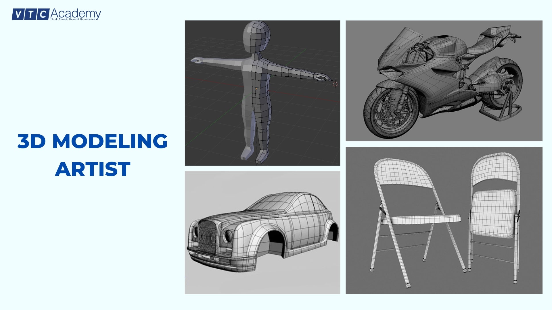 học 3D Artist ra làm gì - 3D modeler