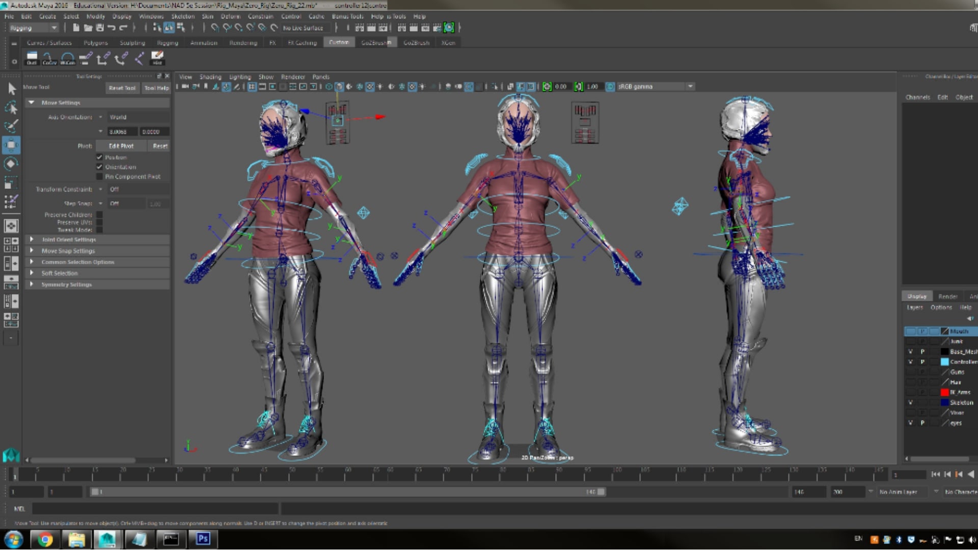 H C 3D Artist Ra L M G Chi Ti T C Ng Vi C C A 3D Artist   Rigging Artist 