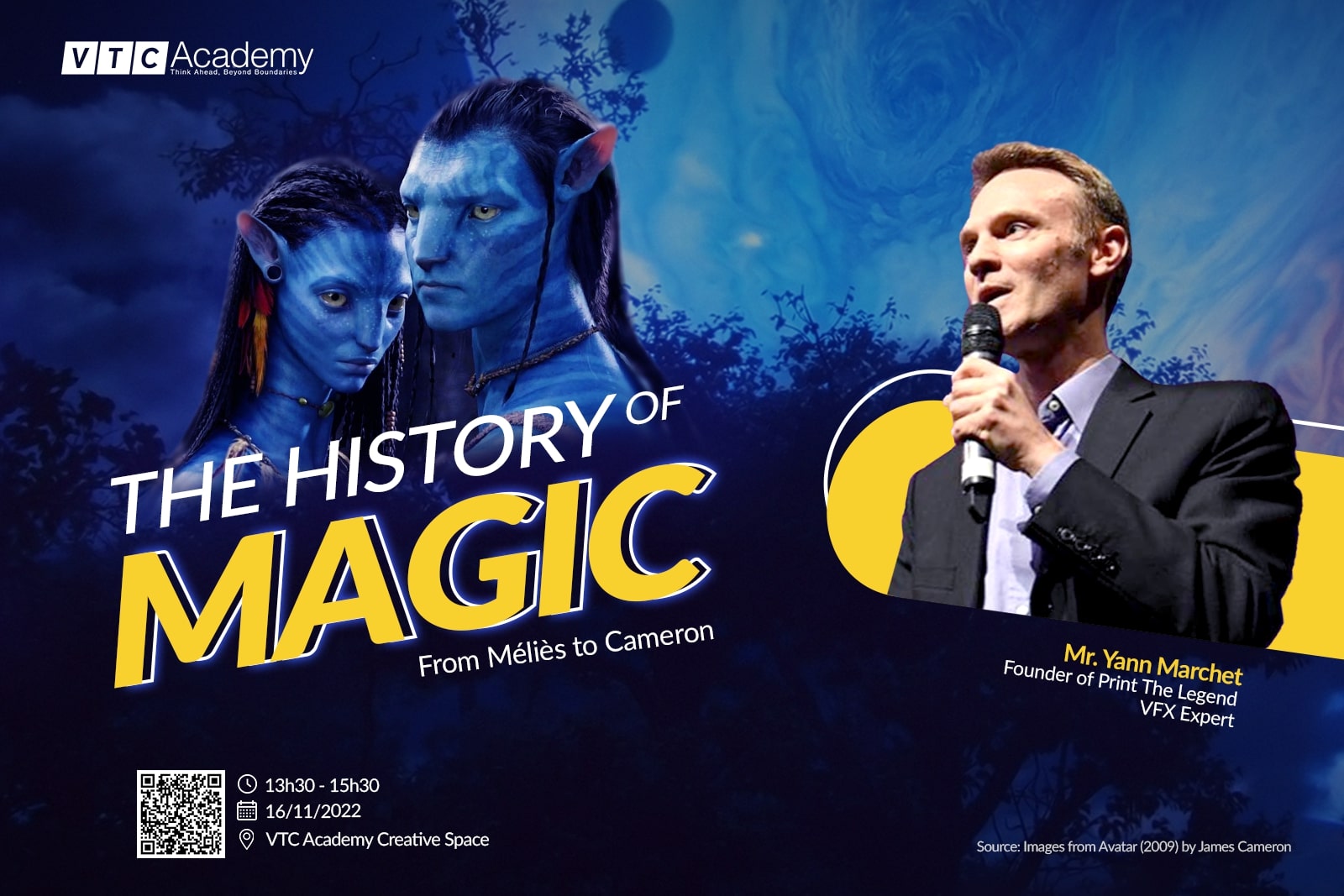 Buổi thỉnh giảng chuyên đề | From Méliès to Cameron: The History of Magic
