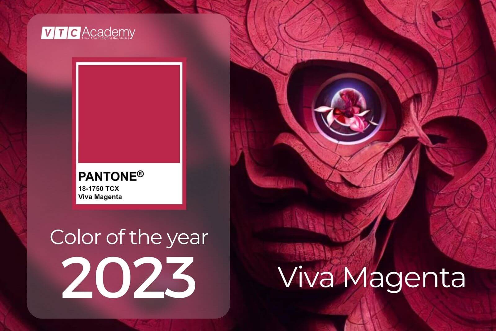 Pantone công bố Viva Magenta trở thành đại diện màu sắc năm 2023