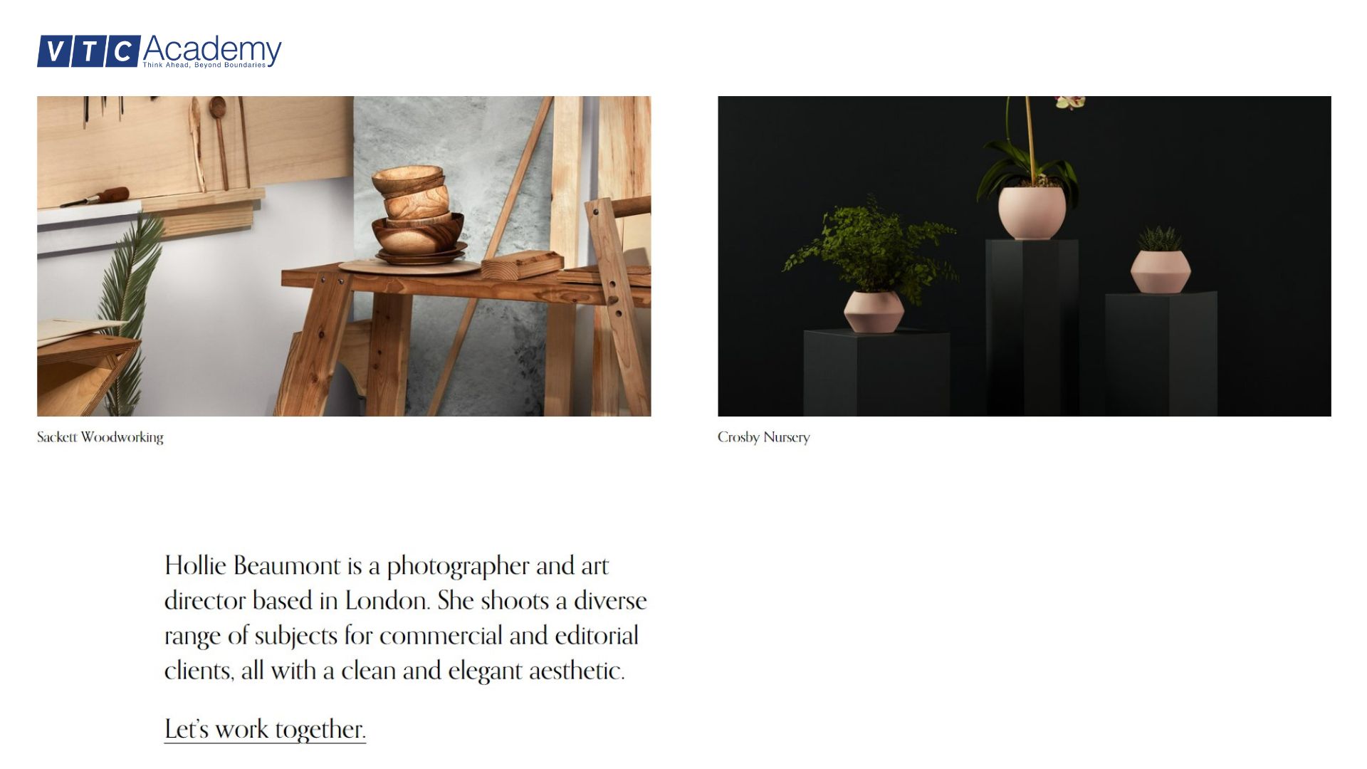 portfolio on squarespace