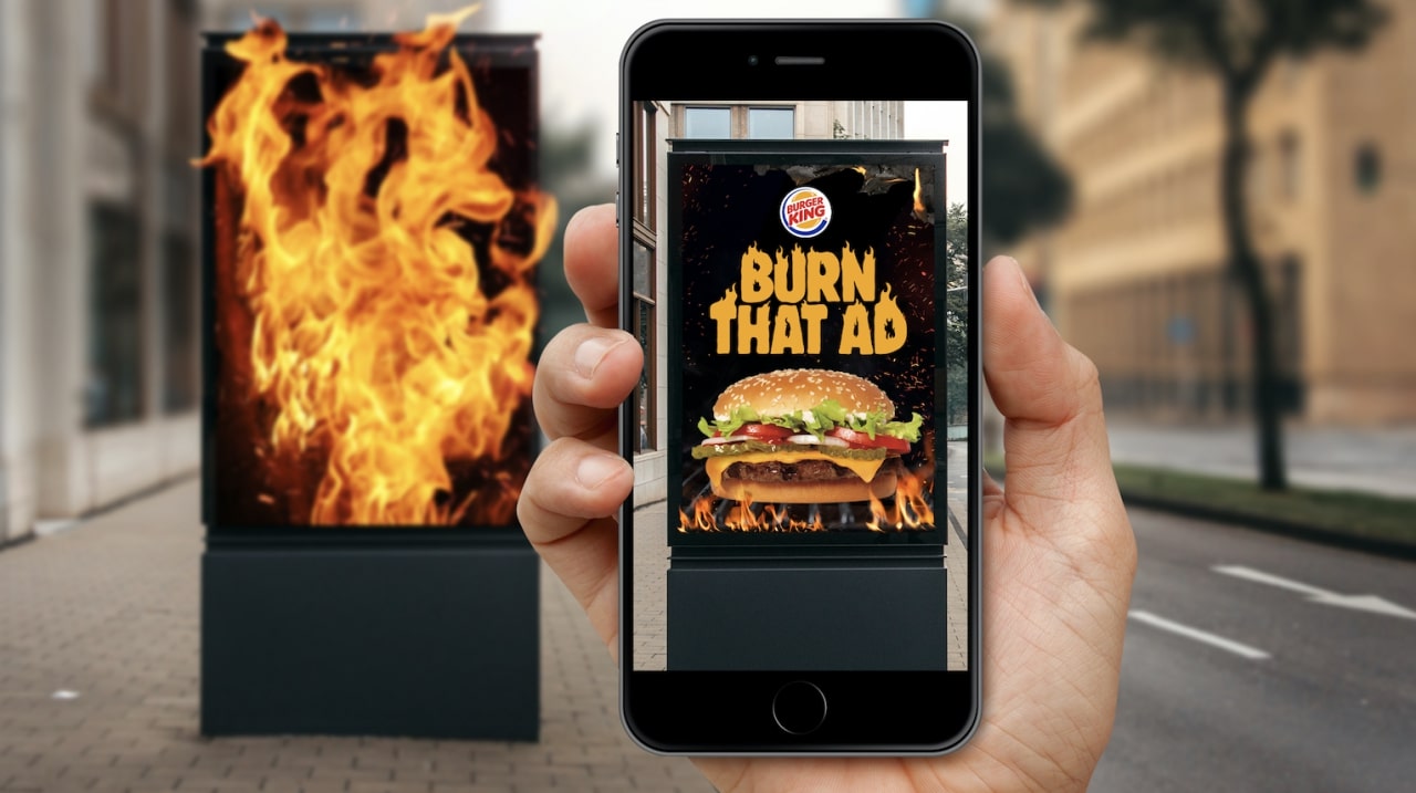 burn that ads - burger king