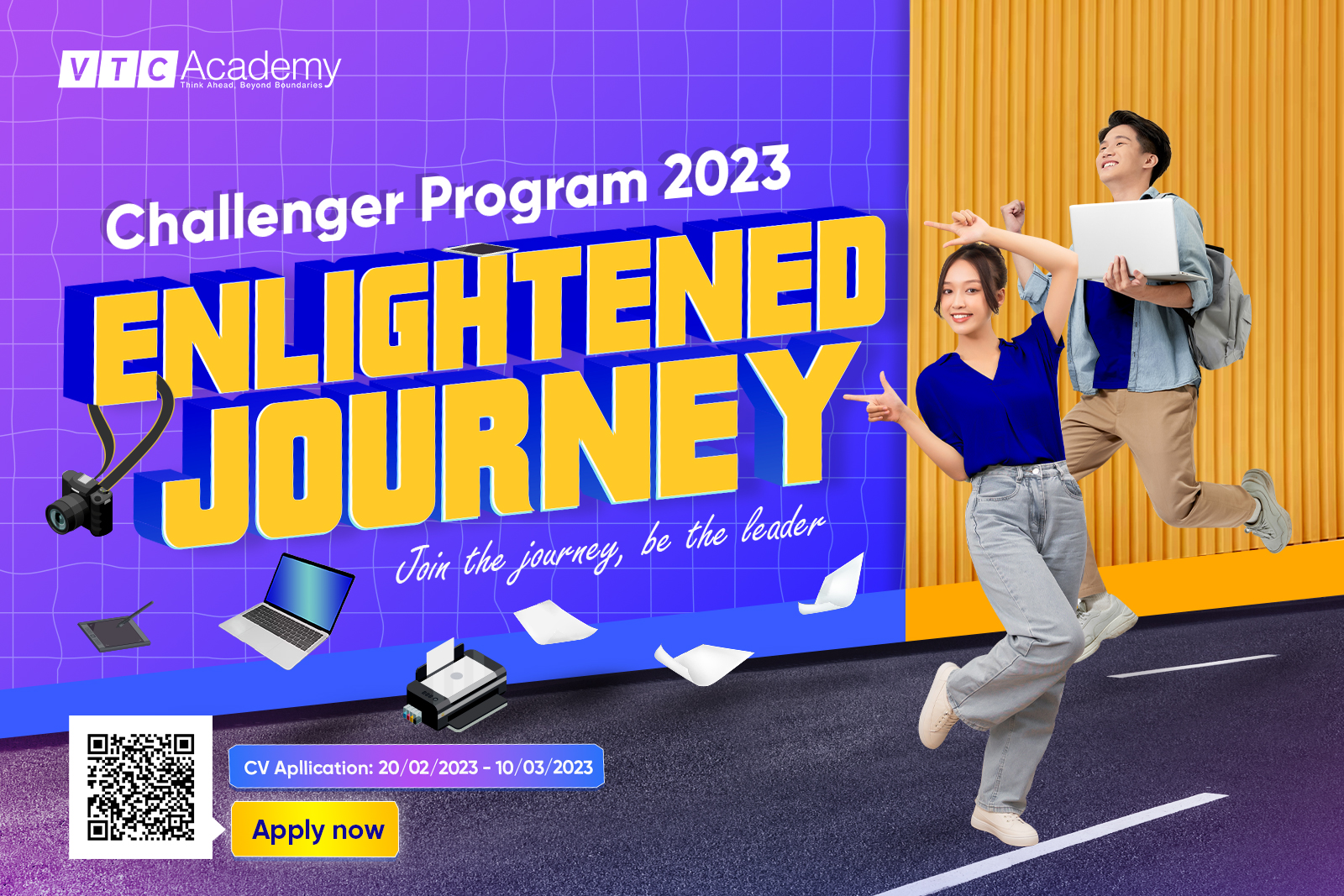 VTCA Challenger Program: Enlightened Journey - Chương trình Tuyển dụng Thực tập sinh tài năng tại VTC Academy