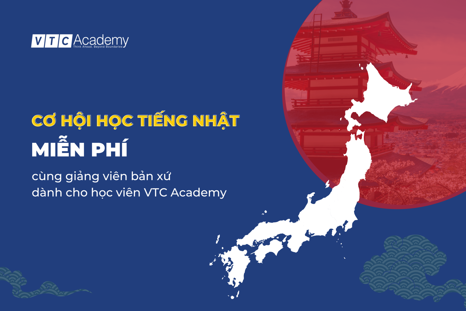 Free Japanese language course exclusive for VTC Academy students: Exciting and interactive classes with Japanese lecturers.