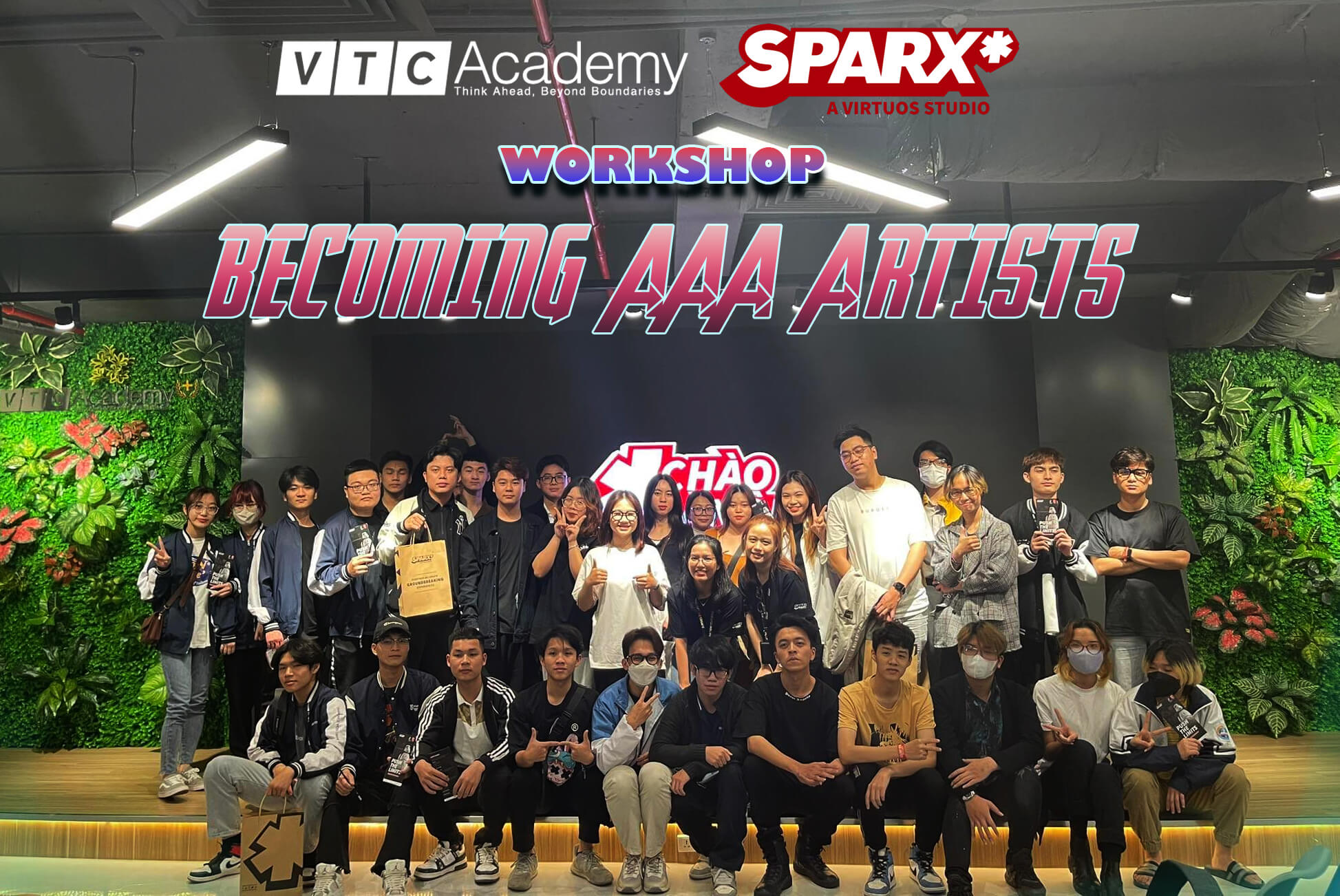 VTC Academy X Sparx*: Workshop “Becoming AAA Artists”: Nâng cao kỹ năng và khám phá con đường phát triển trong thiết kế 3D