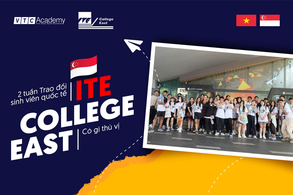 STUDENT EXCHANGE PROGRAM: Chào đón hơn 20 sinh viên và giảng viên Singapore trao đổi học tập tại VTC Academy