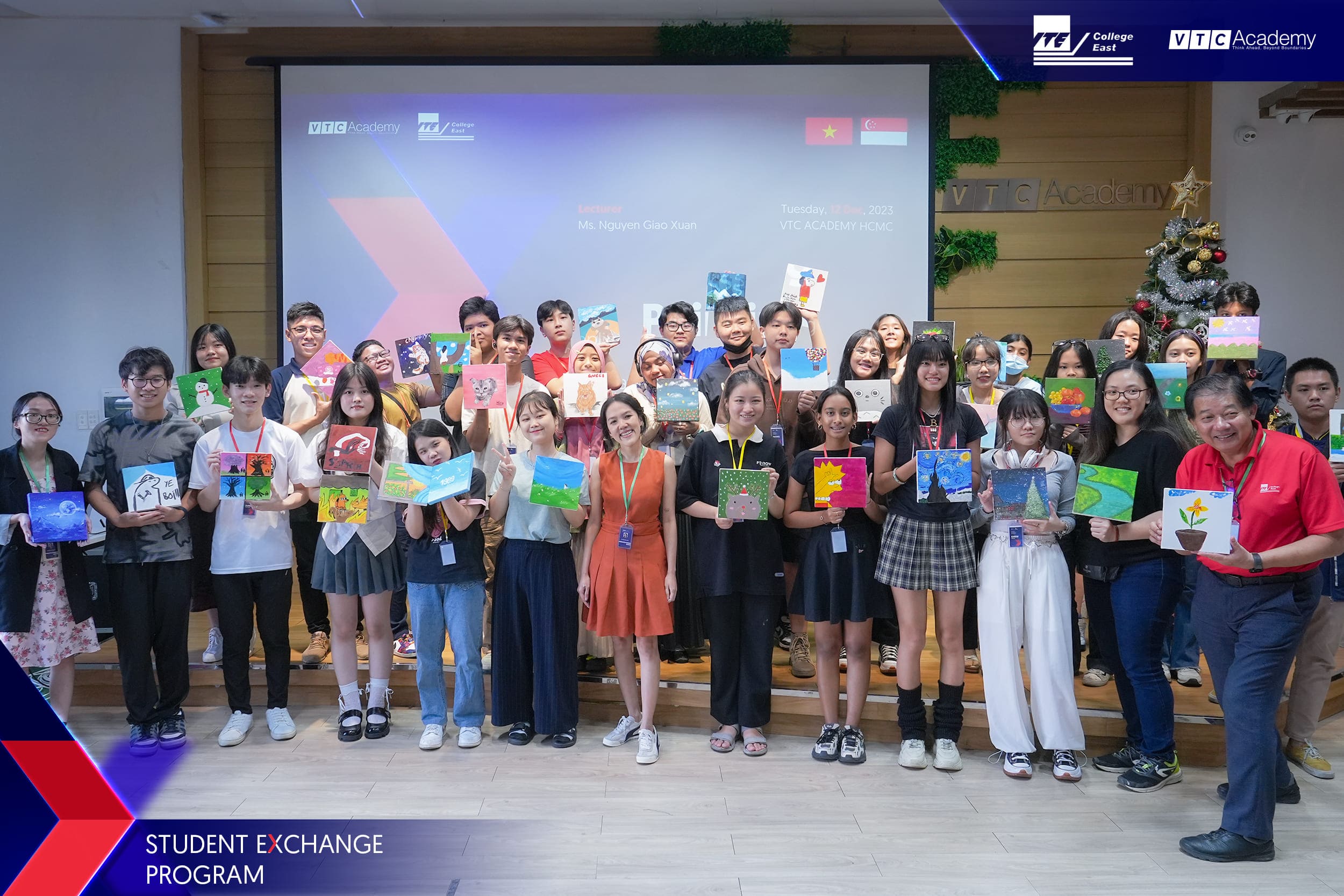 Hành trình gắn kết: trường ITE College East – Singapore trao đổi học tập tại VTC Academy trong 02 tuần