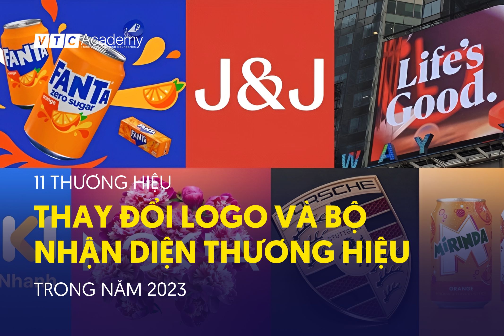 11 thương hiệu nổi tiếng thay đổi logo và bộ nhận diện thương hiệu trong năm 2023