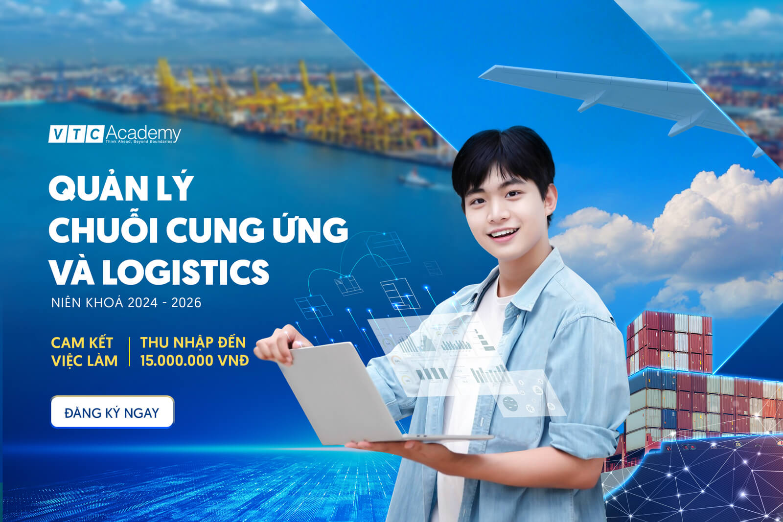 VTC Academy chính thức ra mắt ngành học mới – Quản lý chuỗi cung ứng và Logistics