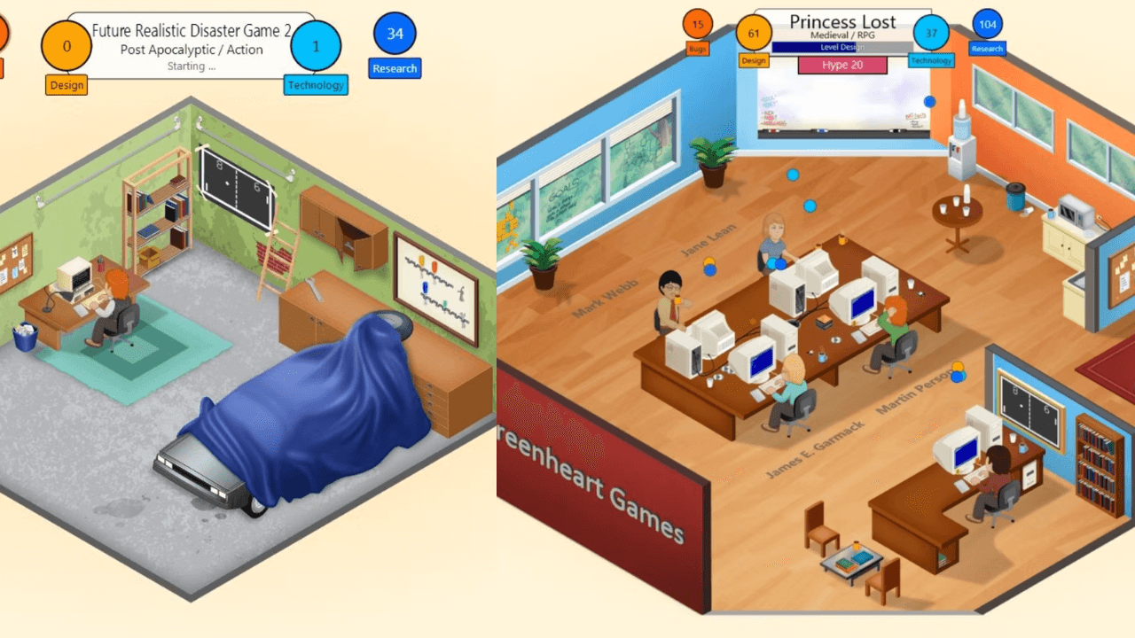 game lập trình GameDev Tycoon