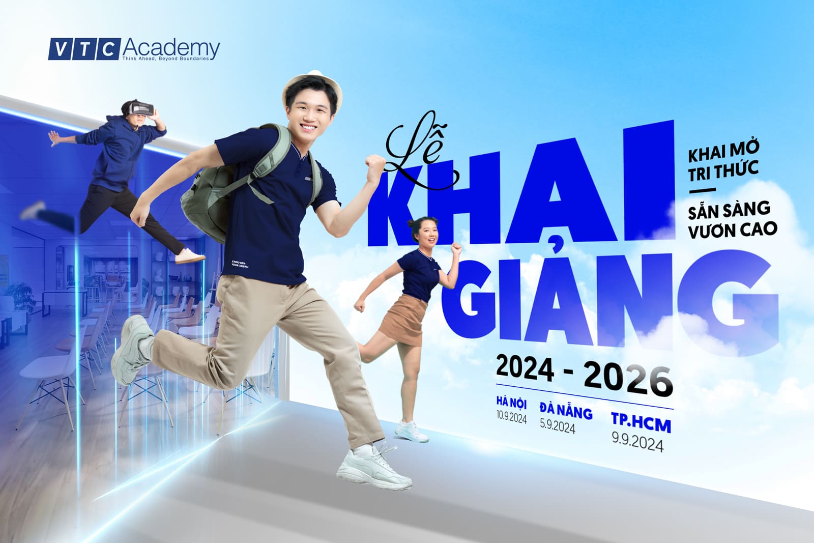 Chào Mừng Lễ Khai Giảng Niên Khóa 2024 - 2026: Bước Khởi Đầu Cho Hành Trình Chinh Phục Đam Mê Tại VTC Academy