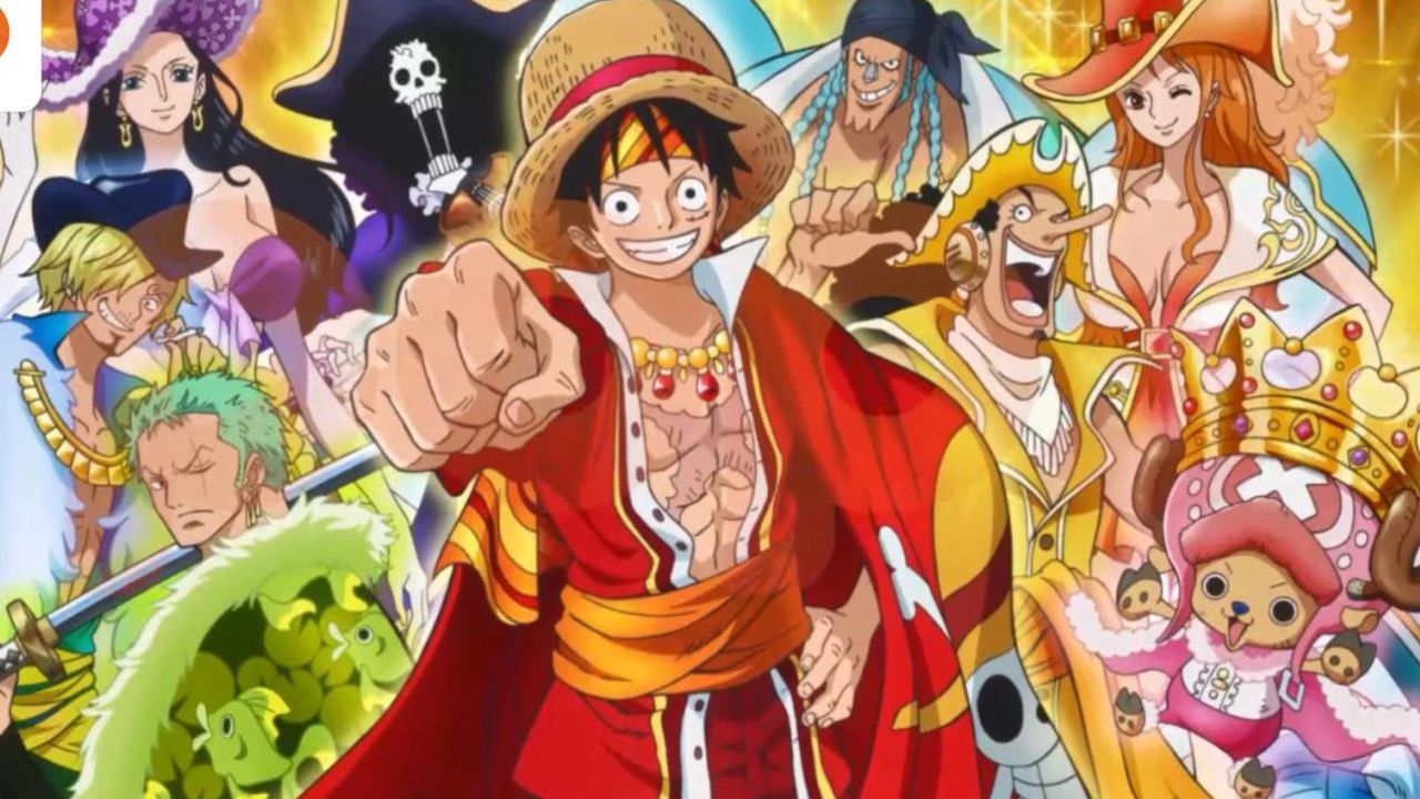 thiết kế nhân vật Luffy - One Piece