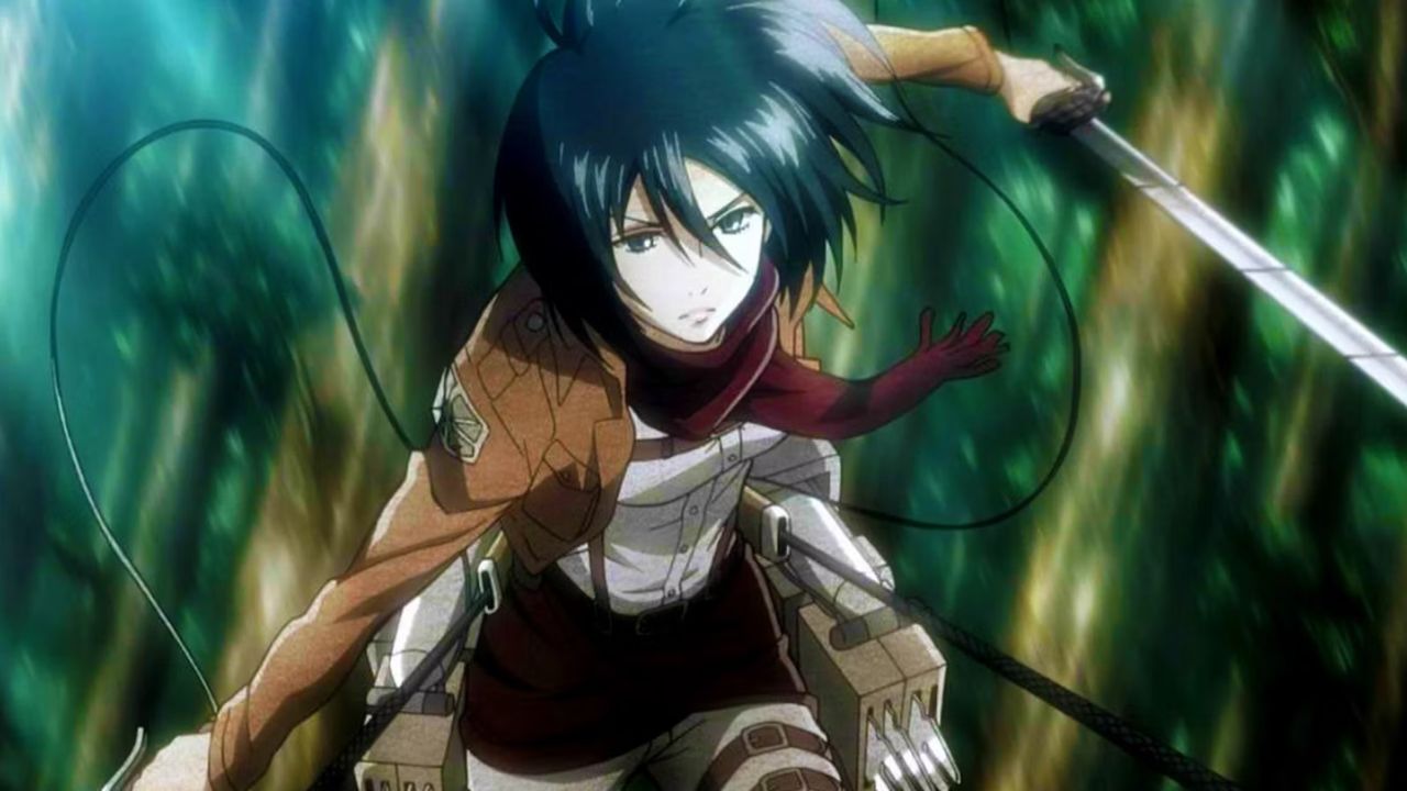 thiết kế nhân vật Mikasa Ackerman - Attack on Titan