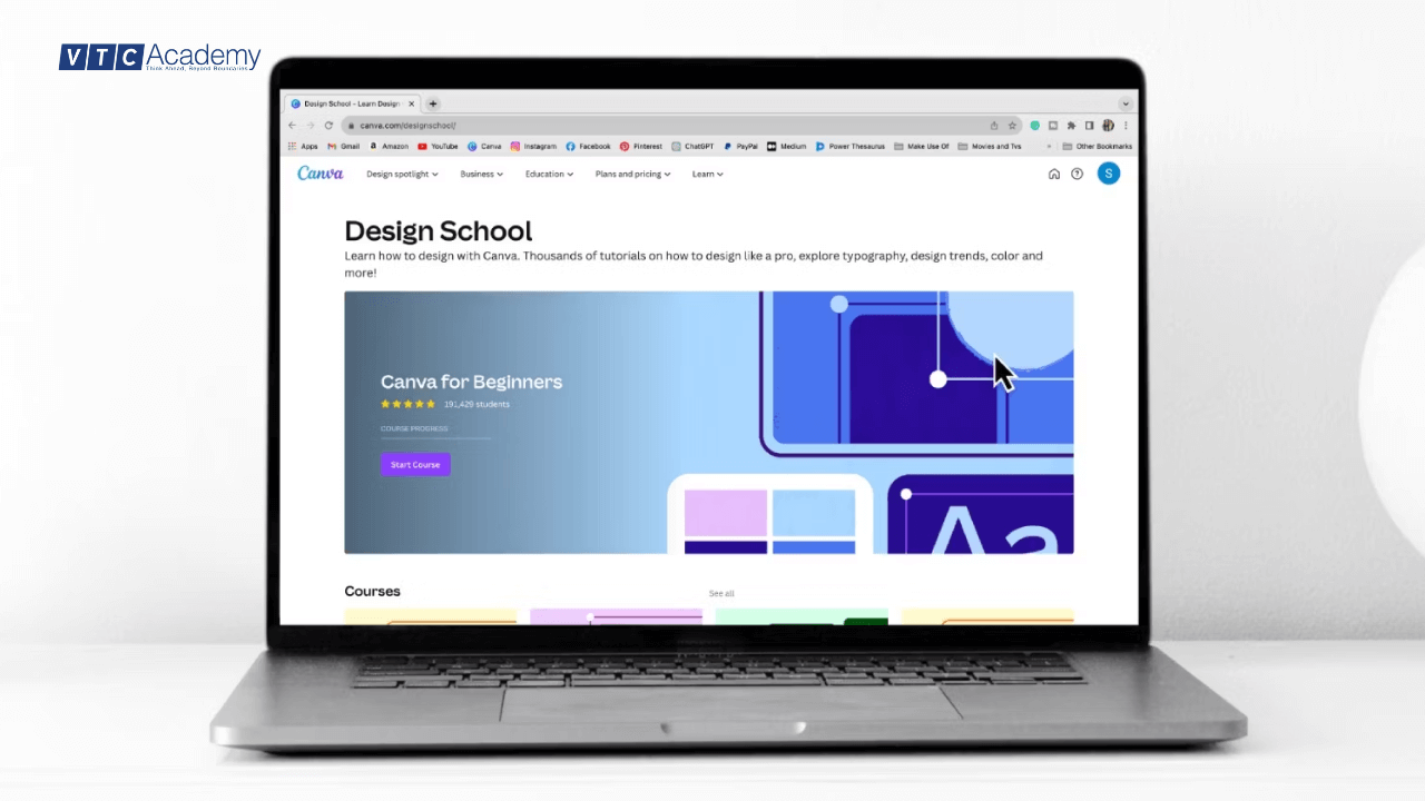 Canva Design School - khóa học thiết kế đồ họa