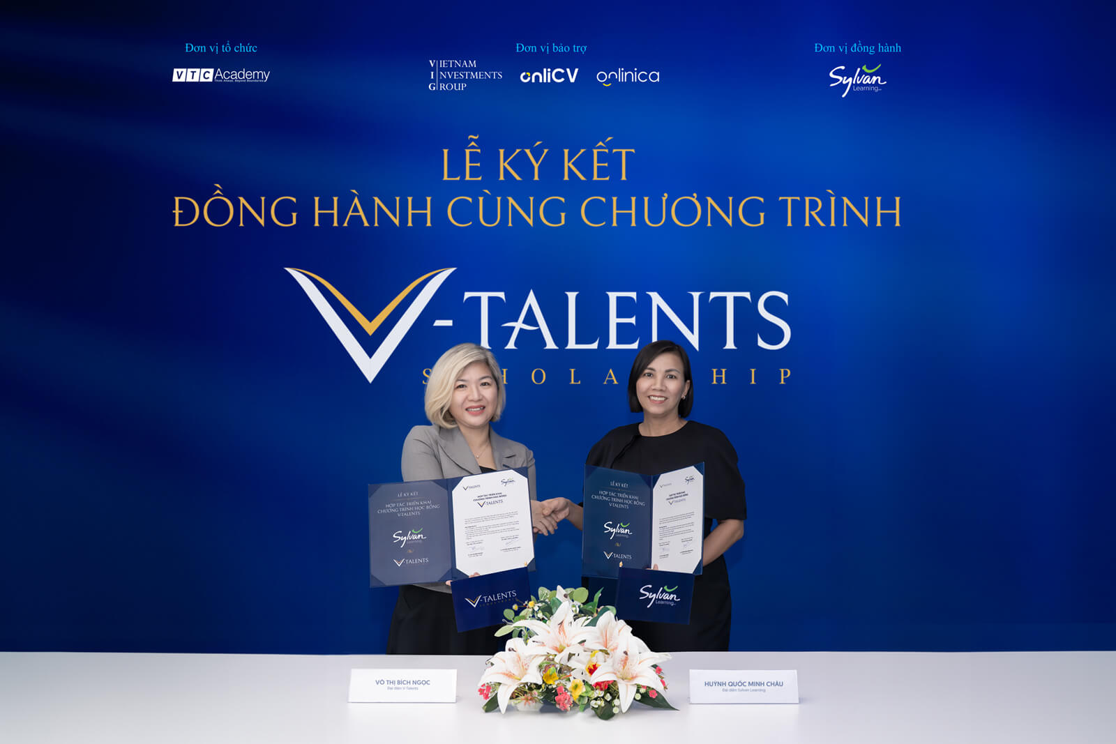 Lễ ký kết hợp tác: Sylvan Learning và VTC Academy chính thức là đơn vị đồng hành cùng học bổng V-Talents