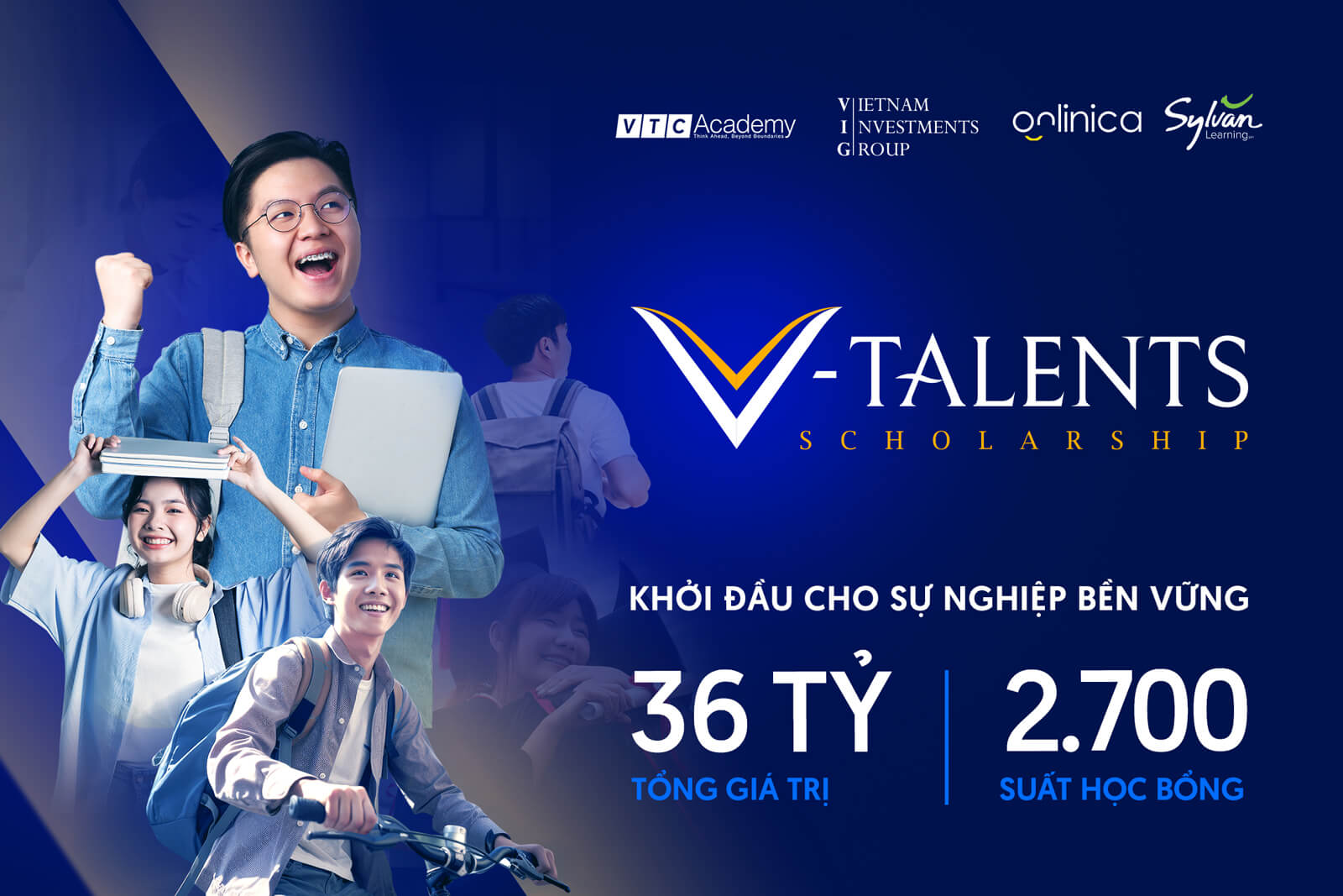 VTC Academy đồng hành cùng Học bổng V-Talents: Gần 2.700 Suất học bổng lên đến 36 tỷ đồng, đồng hành cùng thế hệ trẻ mở ra cánh cửa tương lai