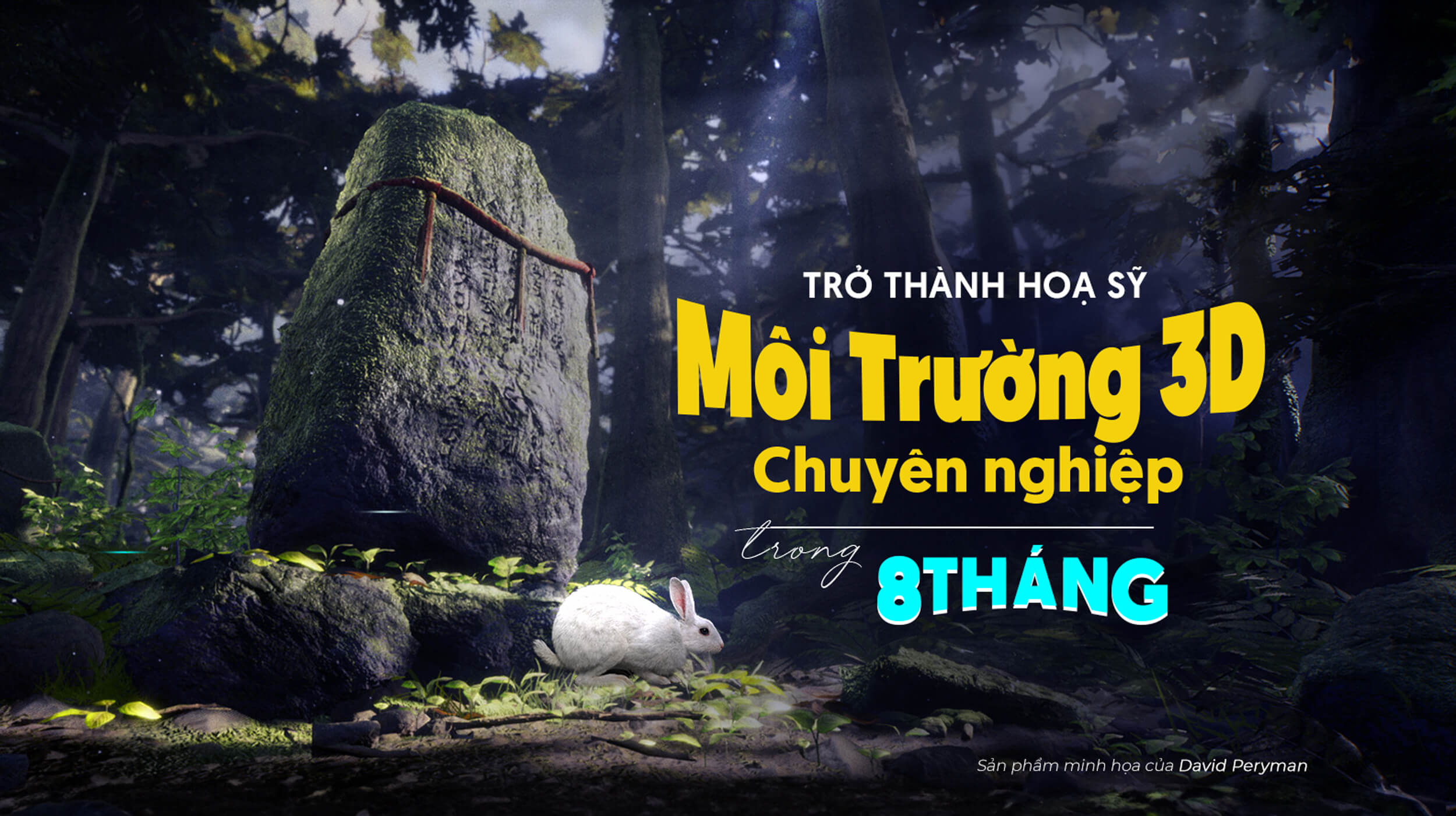 Banner khóa trung thiết kế môi trường