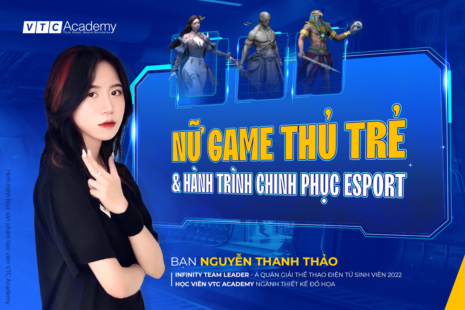 Học viên VTC Academy xuất sắc chiến thắng giải: Á quân Giải Thể thao điện tử Sinh viên bộ môn Valorant