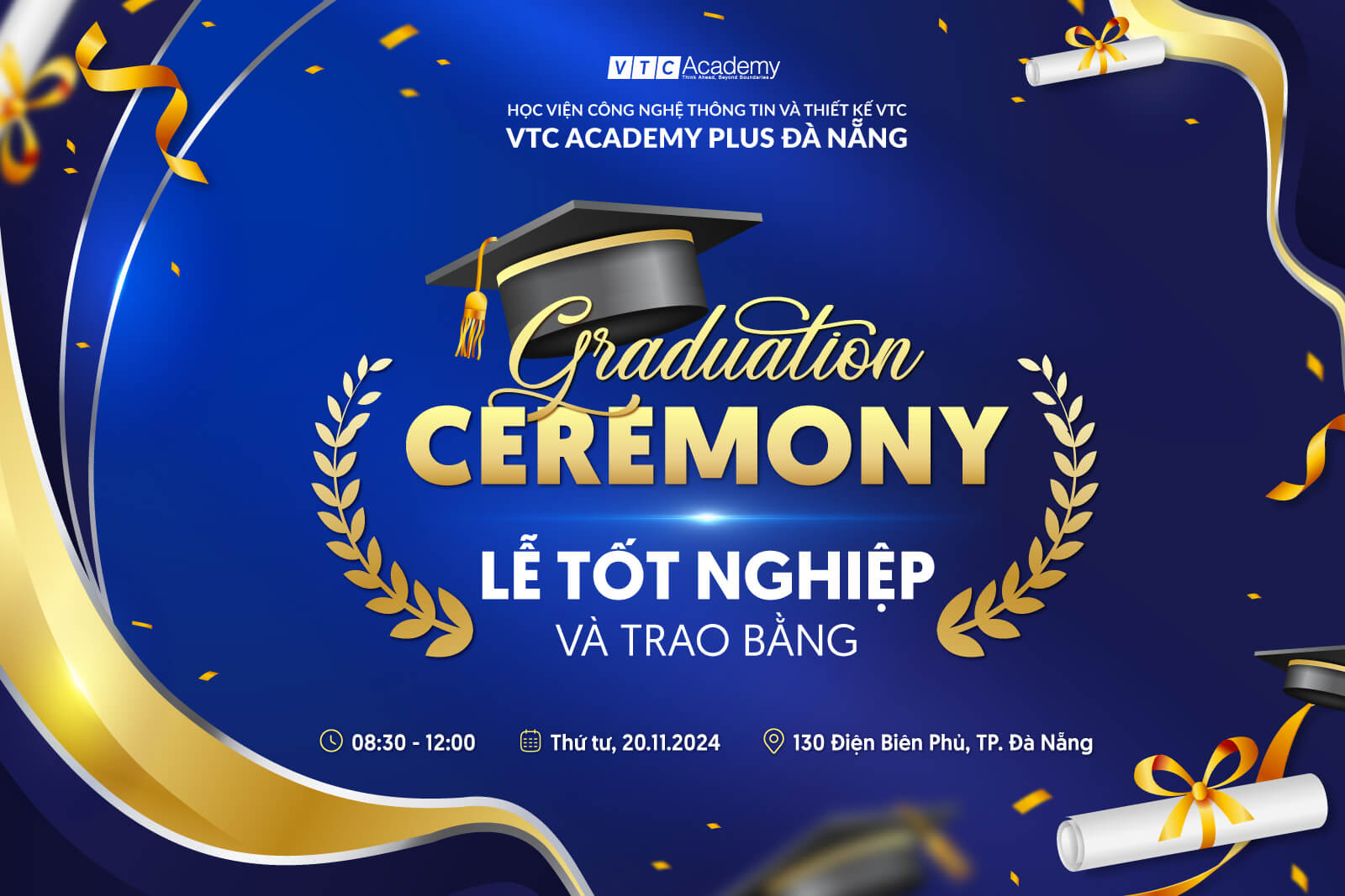 Lễ tốt nghiệp VTC Academy 2024: Sẵn sàng vươn xa cho hành trình mới