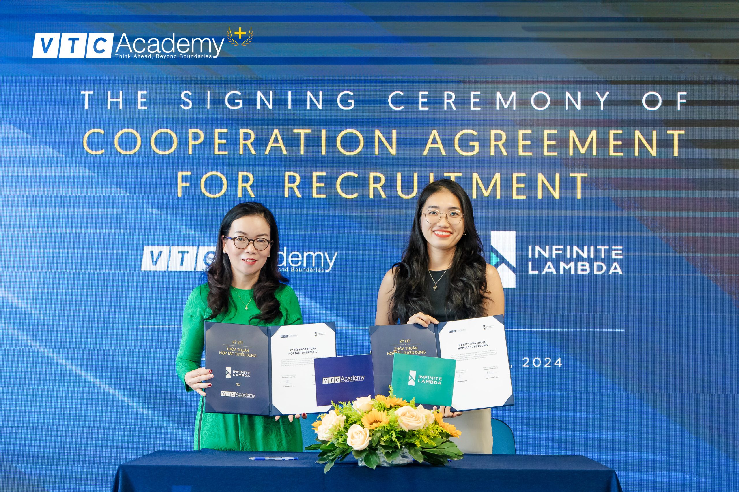 VTC Academy ký kết hợp tác tuyển dụng với Infinite Lambda: Kết nối học viên với thị trường công nghệ toàn cầu