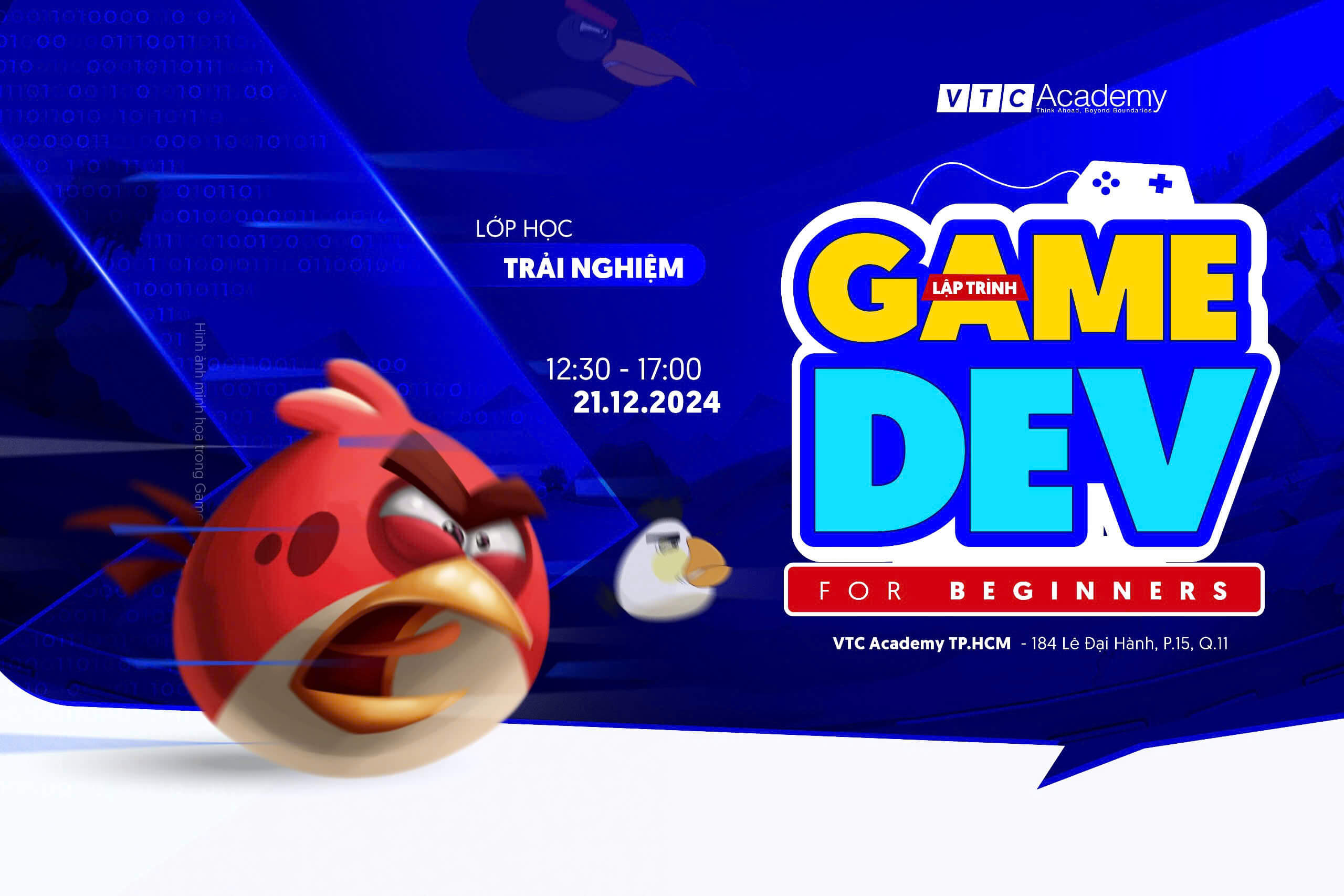 Lớp học trải nghiệm: Tự tay tạo nên game Angry Birds – Game Dev For Beginners