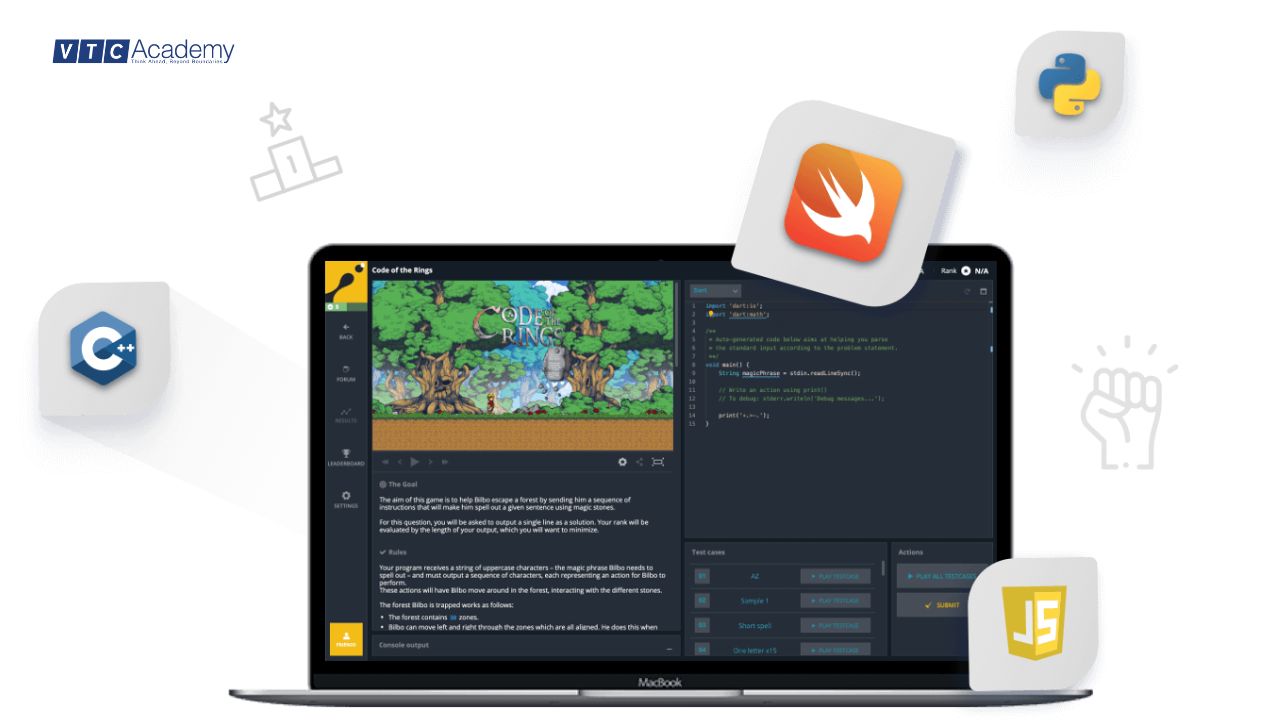 CodinGame - Học lập trình game qua các thử thách thú vị