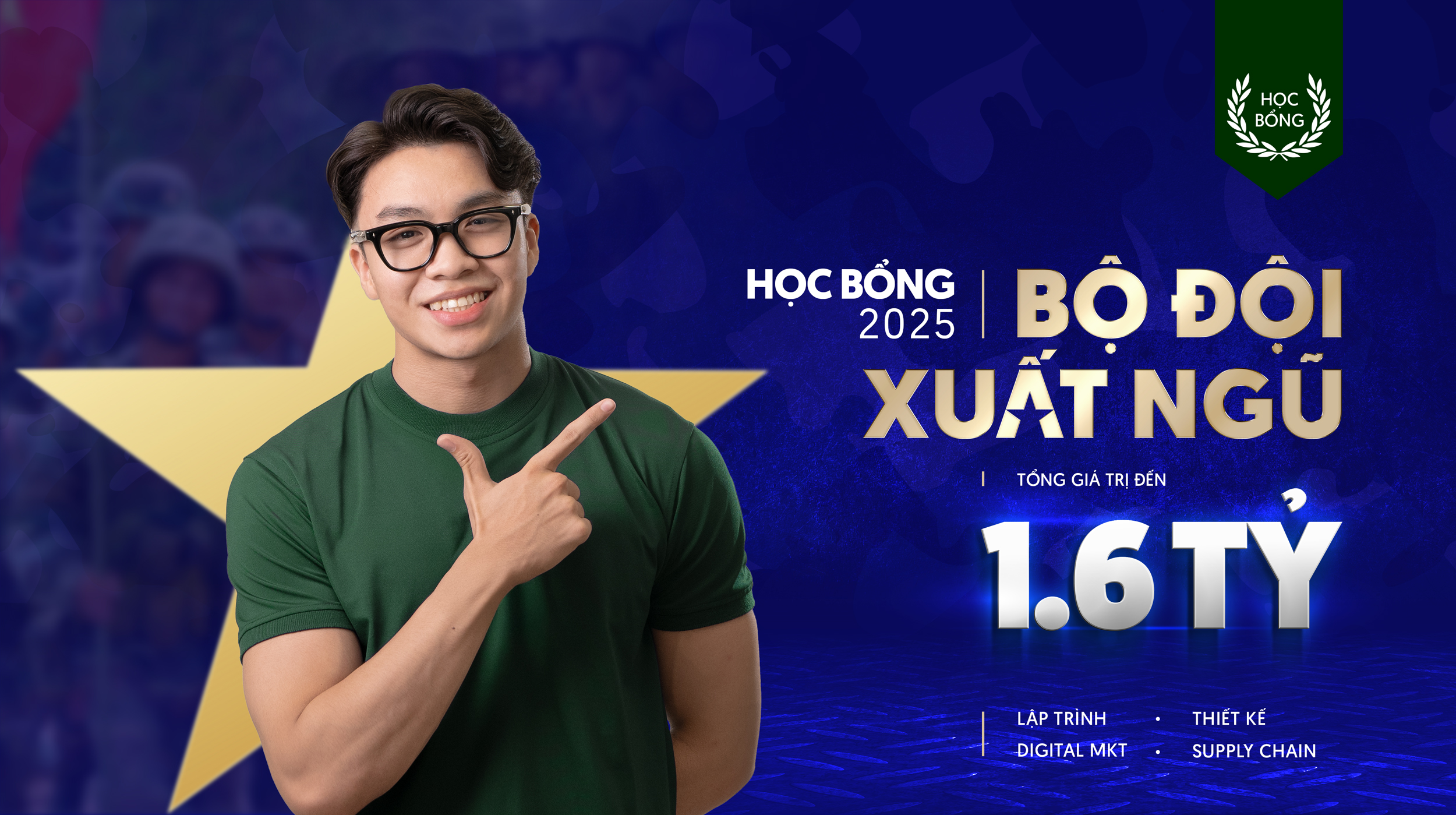 Banner Học Bổng Bộ Đội