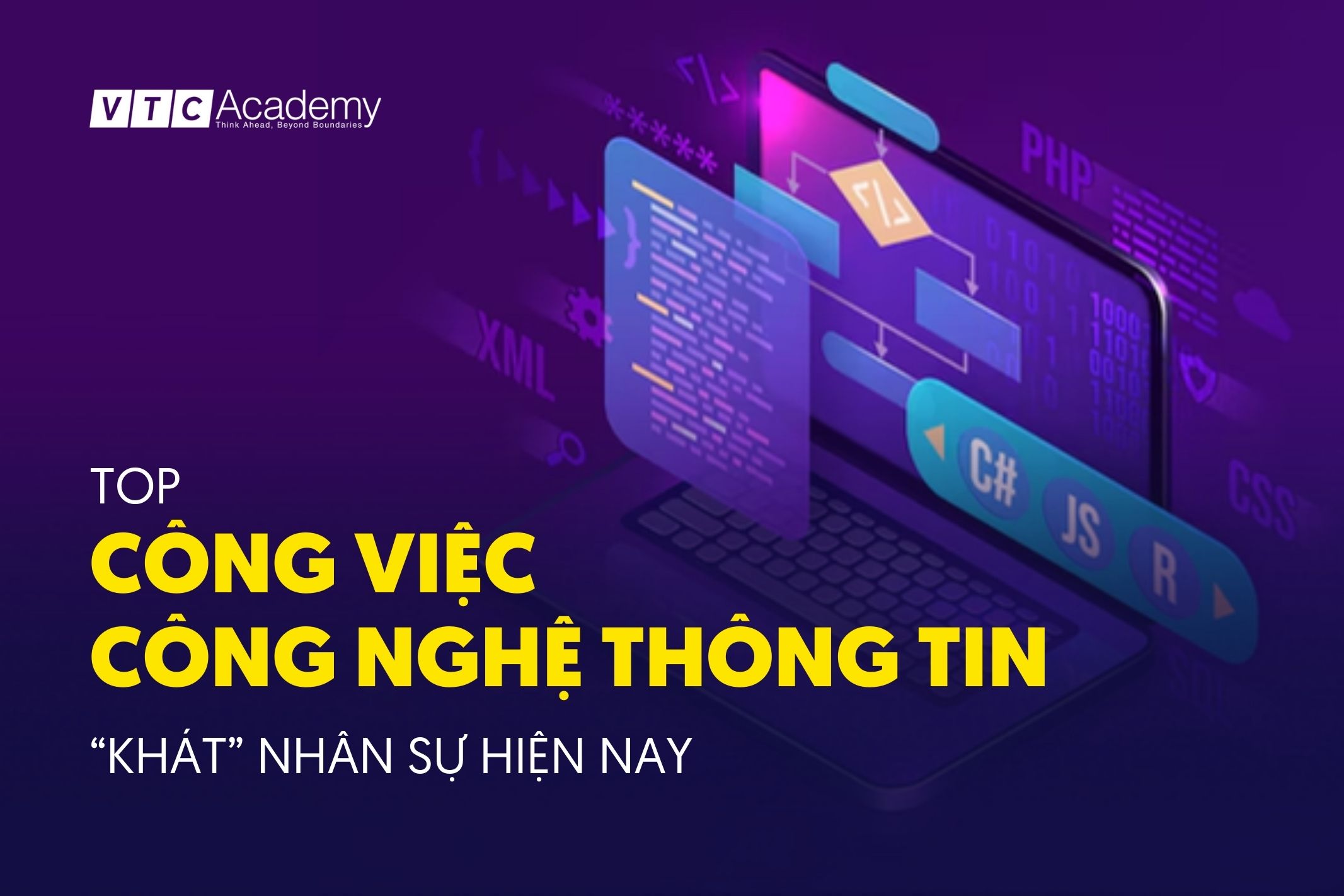 Top 10 công việc công nghệ thông tin “khát” nhân sự hiện nay