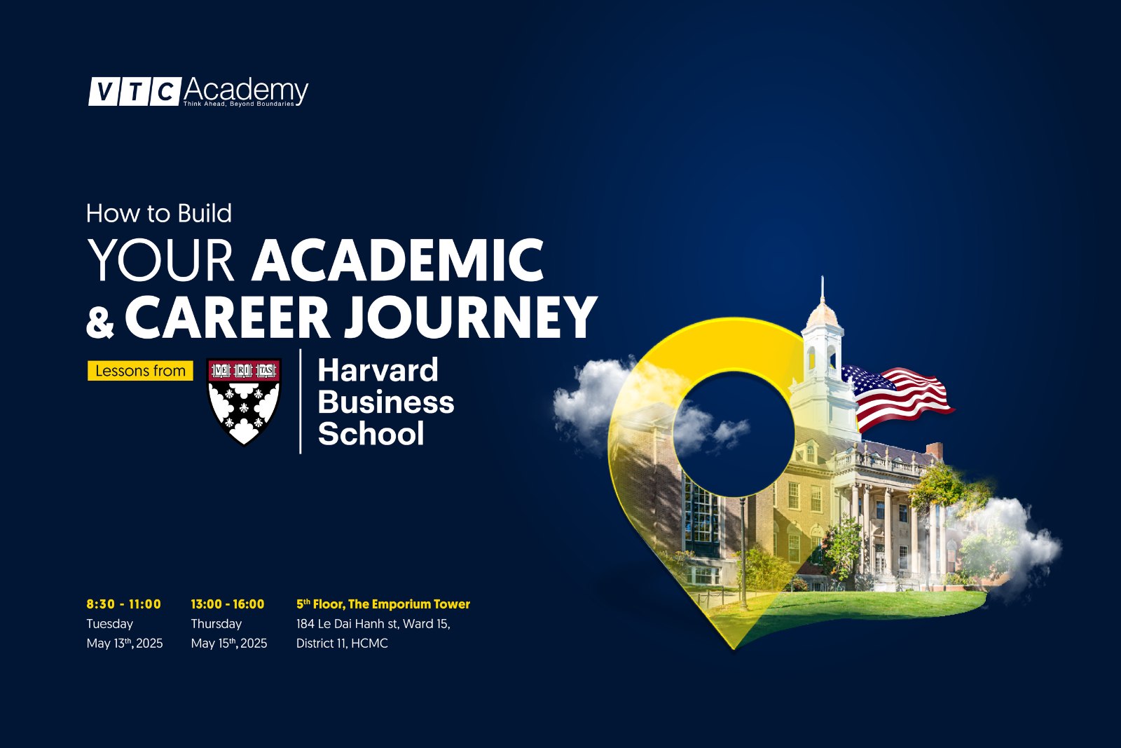 TRÒ CHUYỆN CÙNG SINH VIÊN HARVARD – How to Build Your Academic and Career Journey: Lessons from Harvard