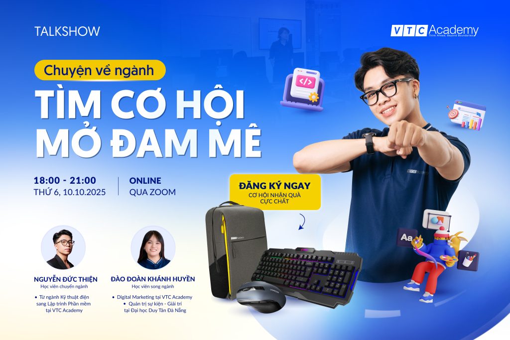 TALKSHOW ONLINE [CHUYỆN VỀ NGÀNH: TÌM CƠ HỘI, MỞ ĐAM MÊ 2 TALKSHOW ONLINE [CHUYỆN VỀ NGÀNH: TÌM CƠ HỘI, MỞ ĐAM MÊ