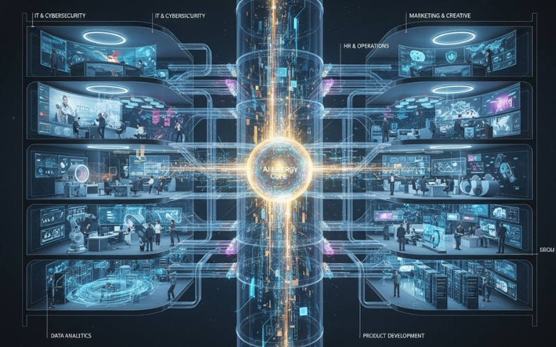 AI không chỉ tạo ra sản phẩm - mà tạo ra cách làm việc mới 5 Từ thử nghiệm rời rạc đến hệ sinh thái AI tích hợp