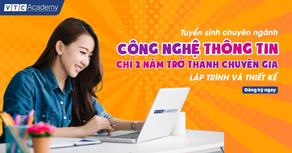 Các ngành tuyển sinh 2019 của Học viện VTC Academy