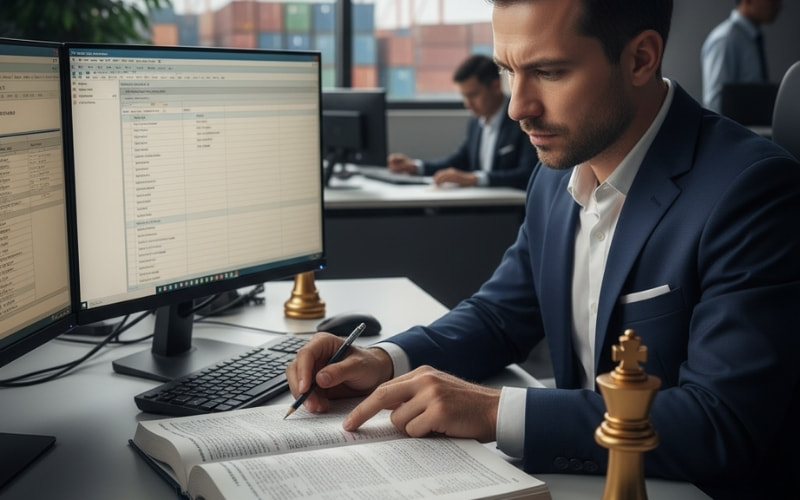 "Ván cờ" thường ngày: Công việc của nhân viên khai báo hải quan qua lăng kính rủi ro