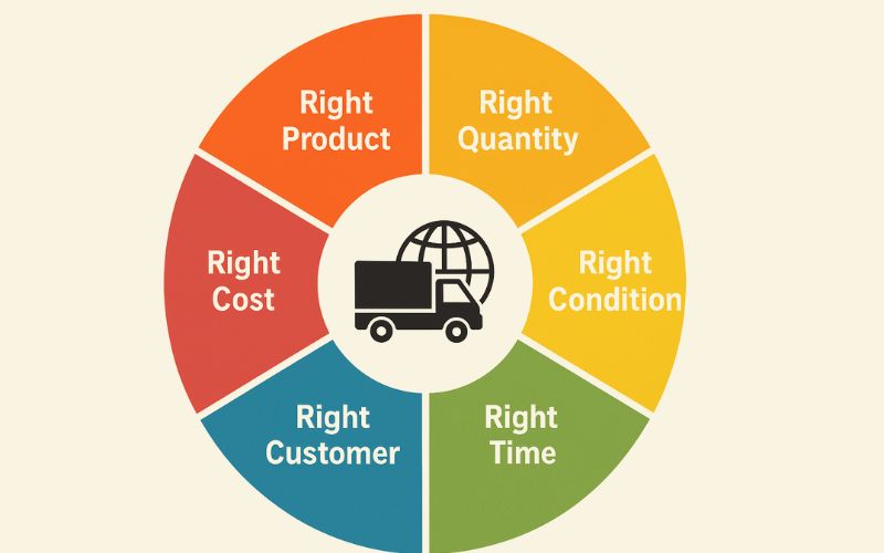 Khái niệm về 7 rights trong logistics