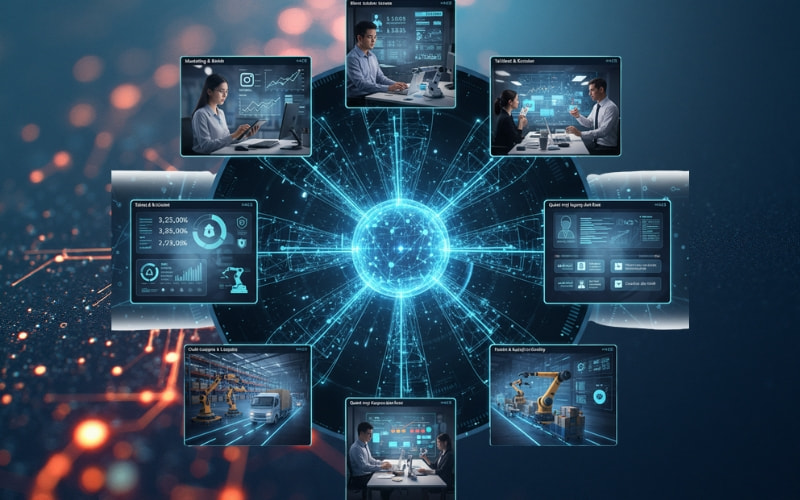 Ứng dụng AI đa chiều - Cách "hệ thần kinh số" vận hành