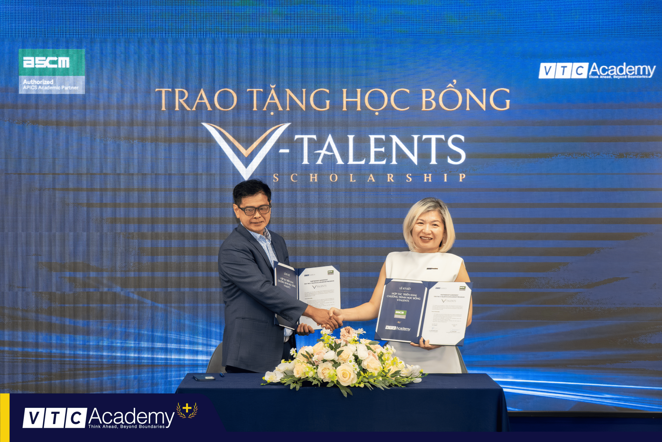 Khẳng định giữa ASCM và VTC Academy