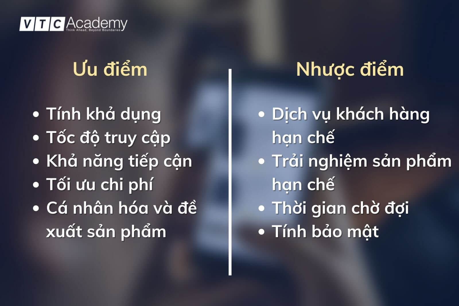 Ưu nhược điểm Thương mại điện tử